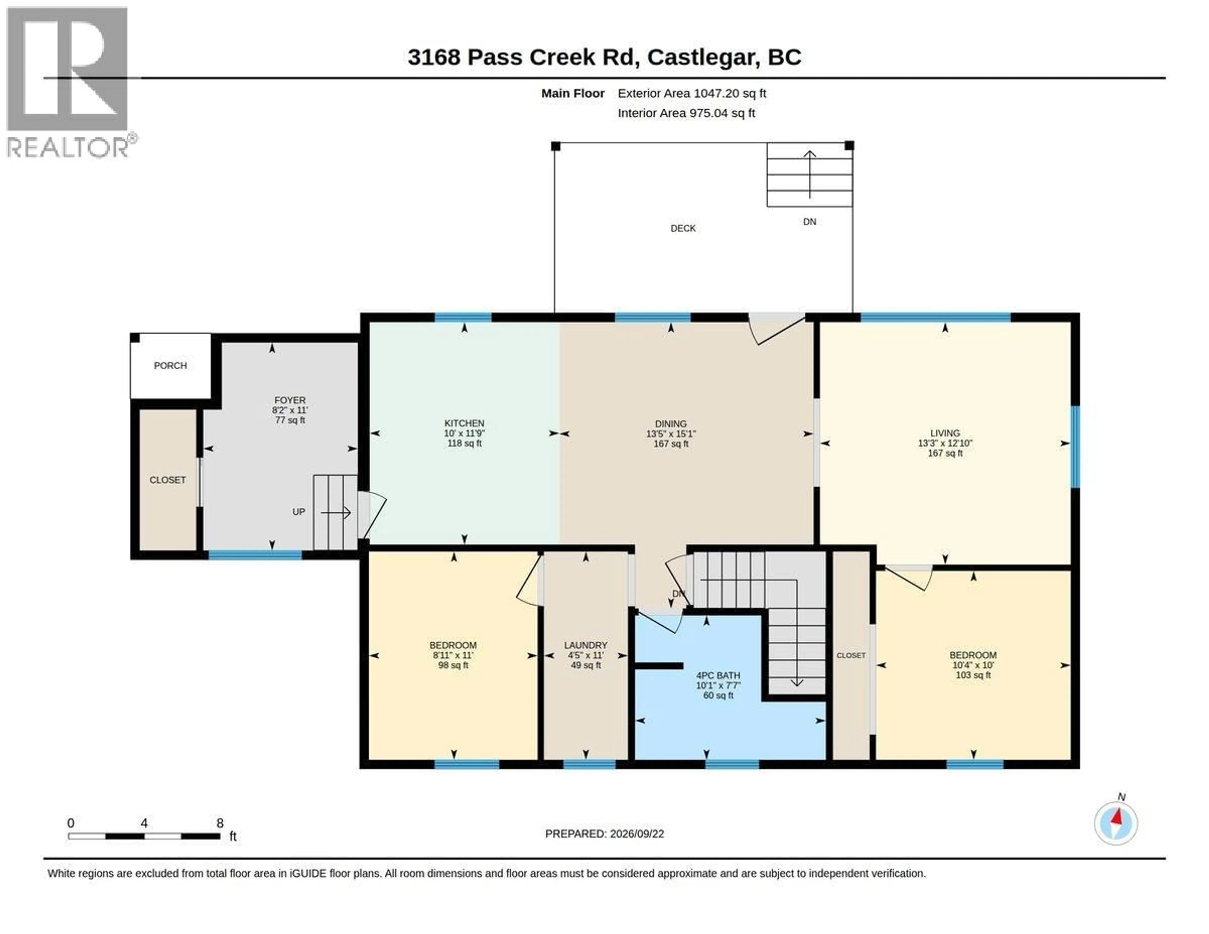 Floor plan for 3168 PASS CREEK ROAD, Crescent Valley British Columbia V0G1H0