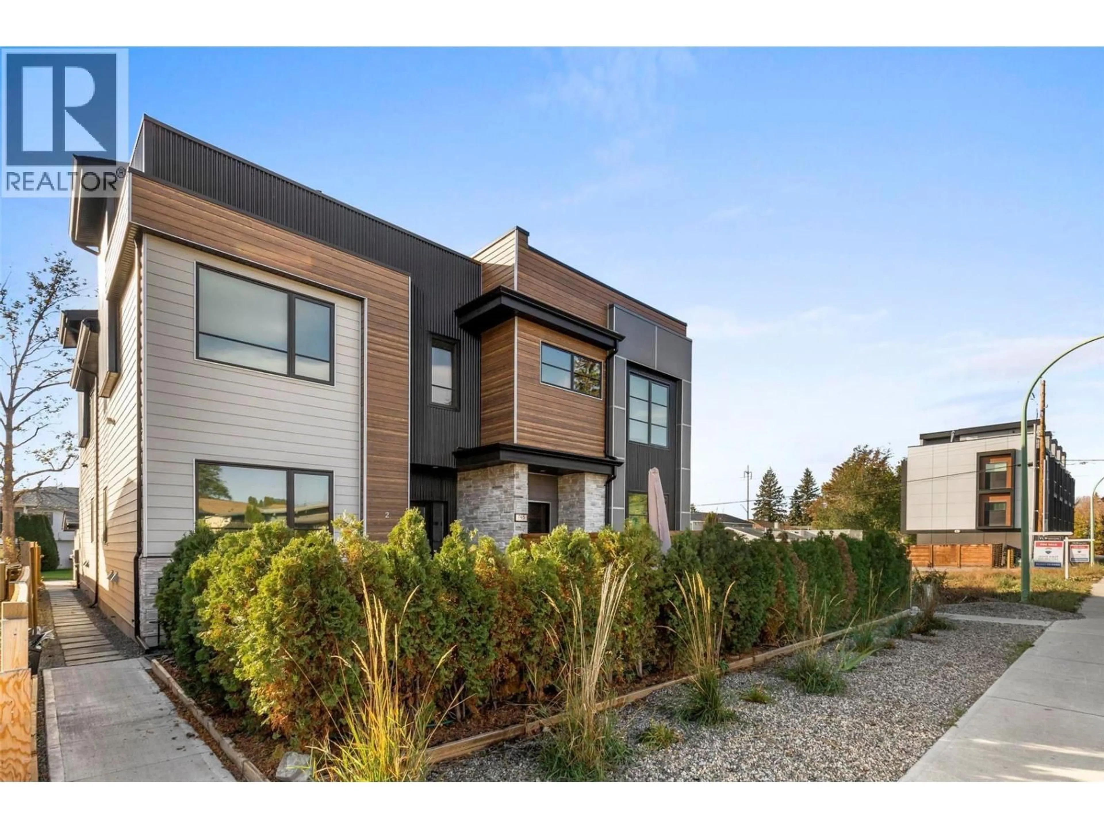 Home with brick exterior material, street for 4 - 745 MORRISON AVENUE, Kelowna British Columbia V1Y5E6