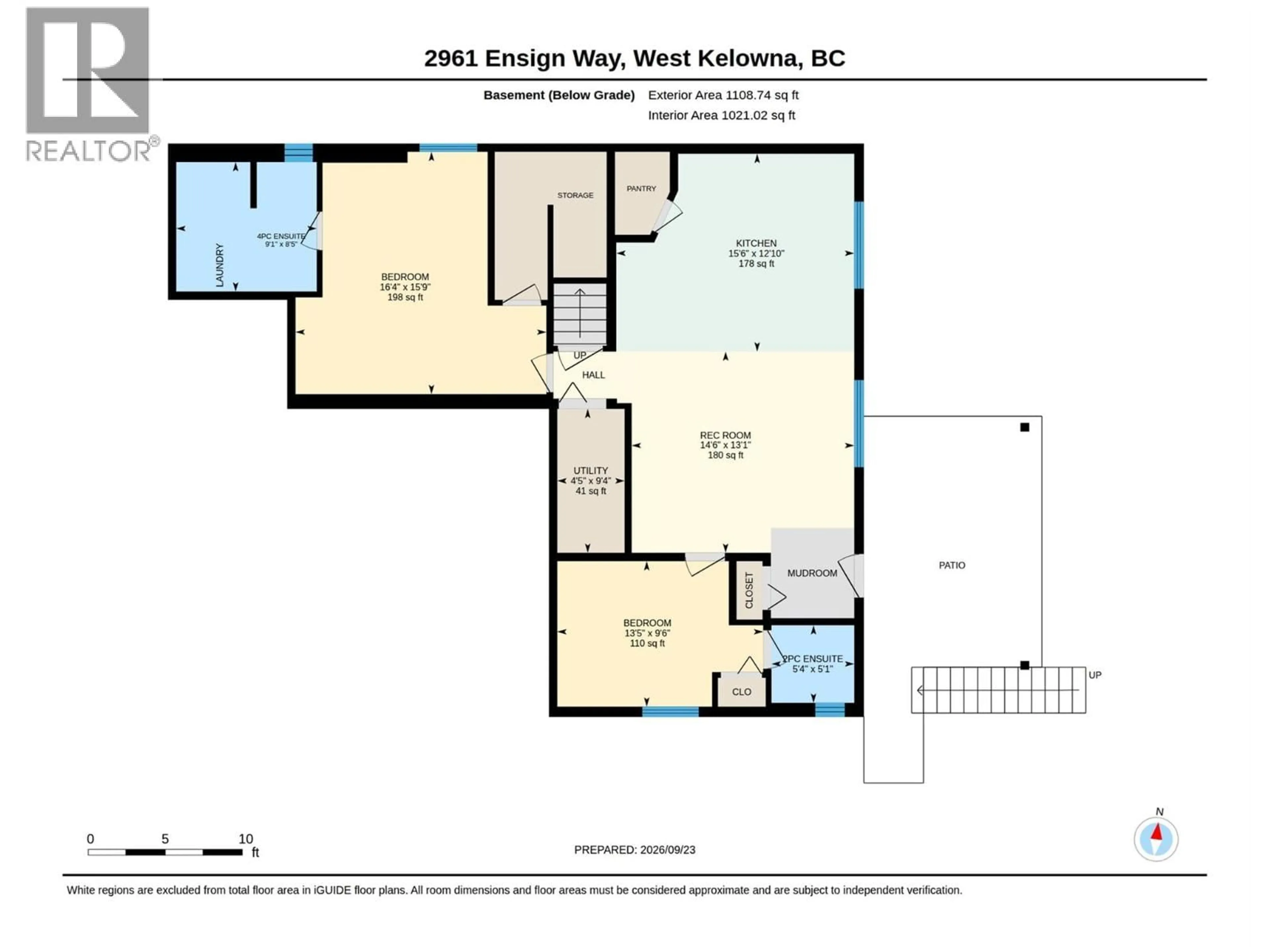 Floor plan for 2961 ENSIGN WAY, West Kelowna British Columbia V4T3J7