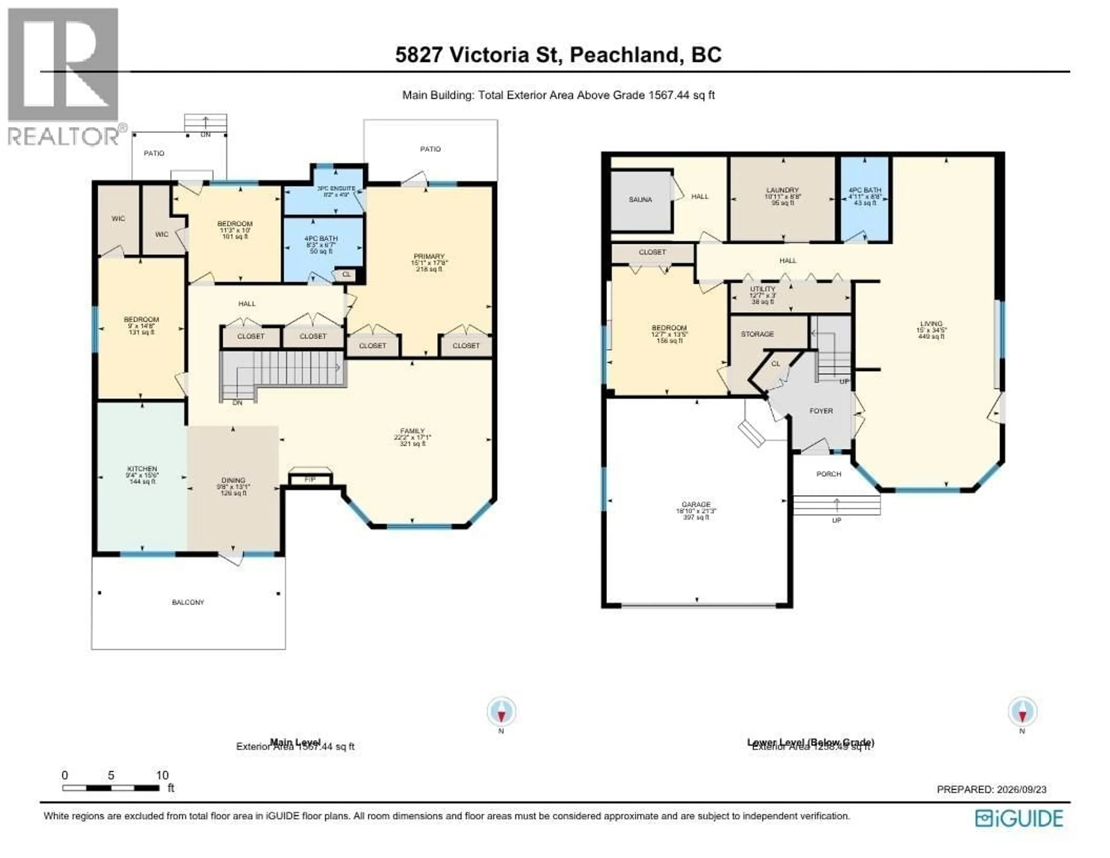 Floor plan for 5827 VICTORIA STREET, Peachland British Columbia V0H1X4