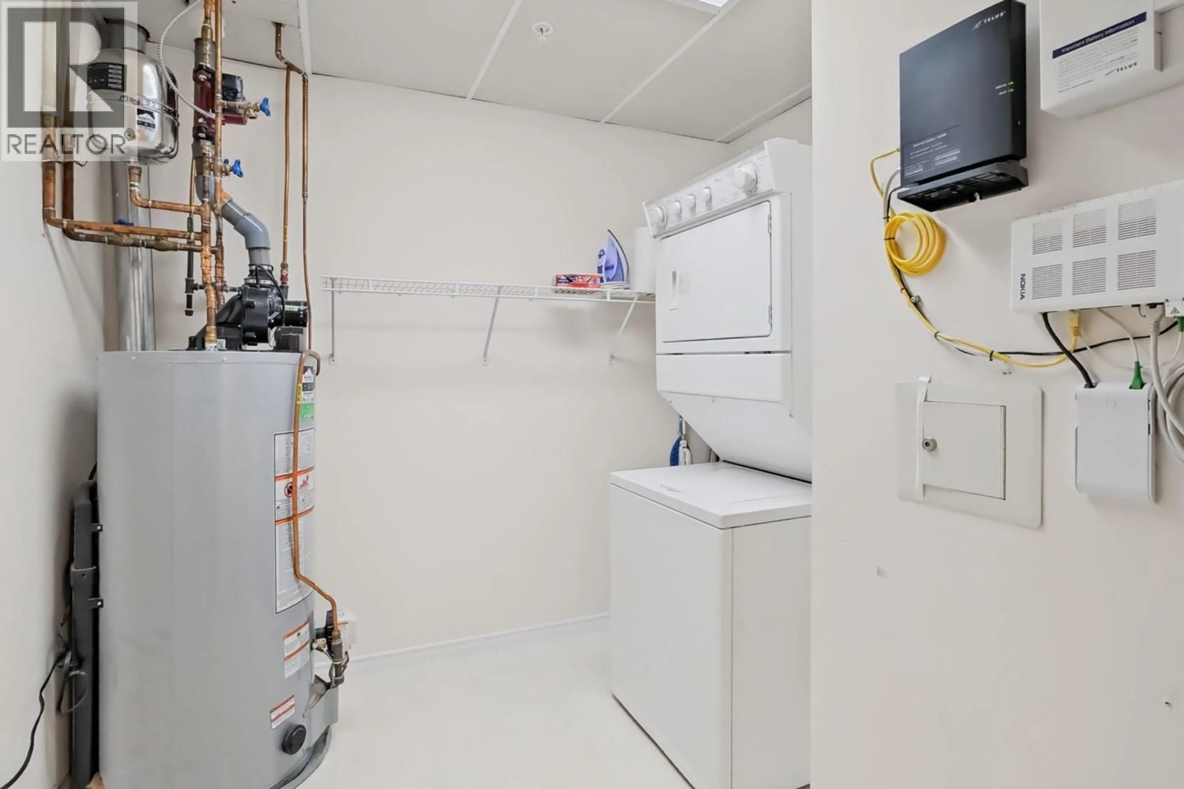 Laundry room for 307 - 2265 ATKINSON STREET, Penticton British Columbia V2A8R7