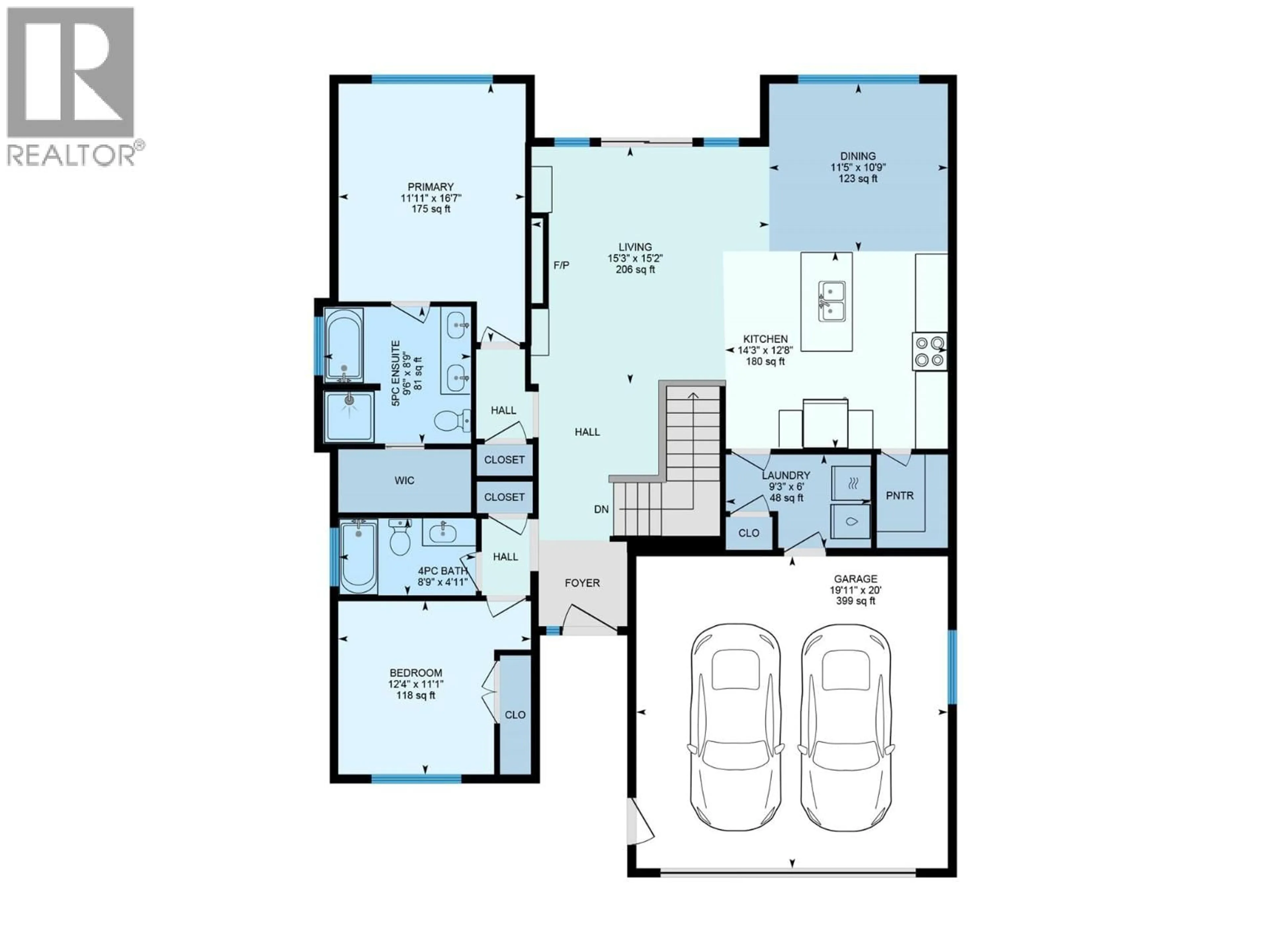Floor plan for 1741 9TH STREET SOUTHEAST, Salmon Arm British Columbia V1E0G9