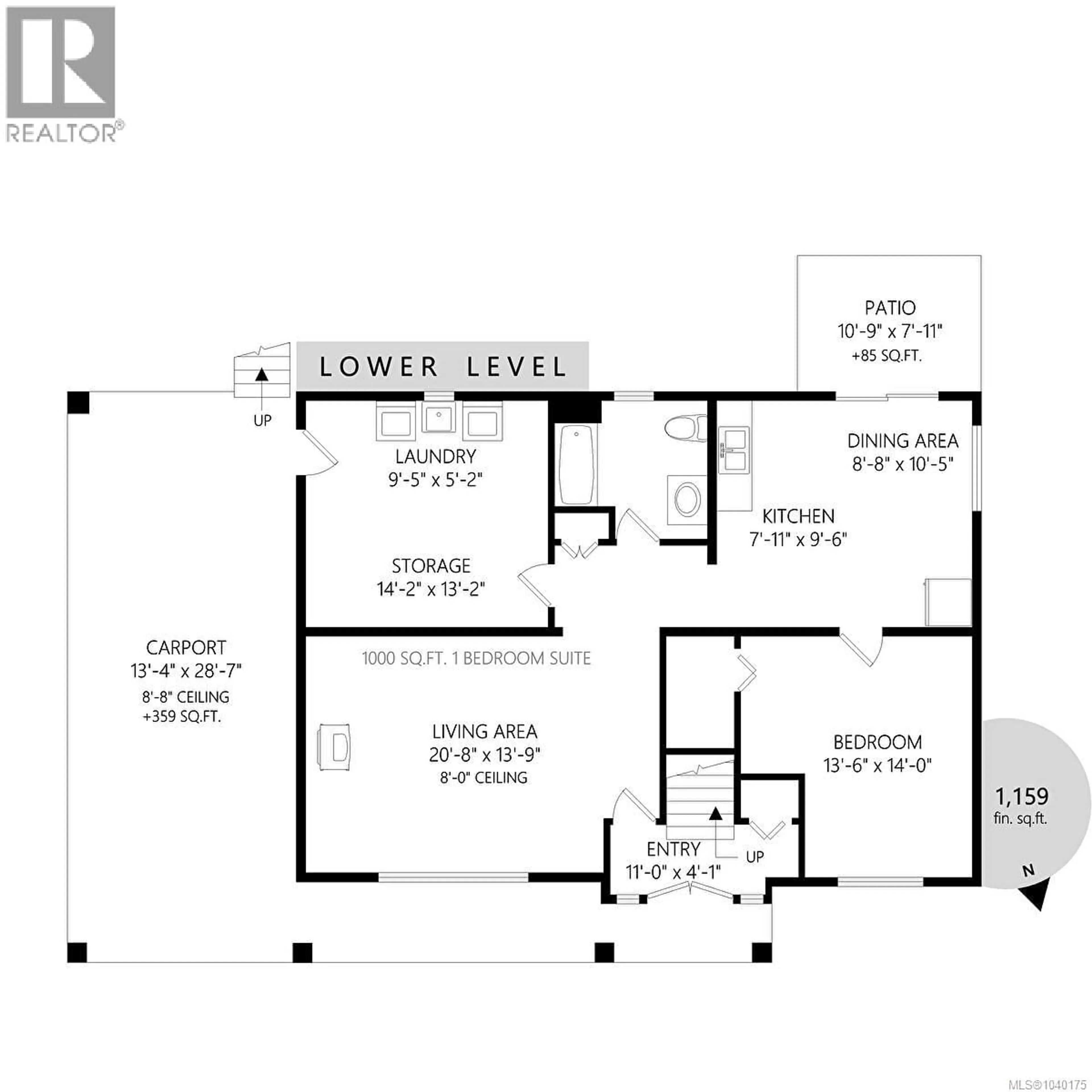 Floor plan for 1280 CARLTON DRIVE, Cobble Hill British Columbia V8H0B7