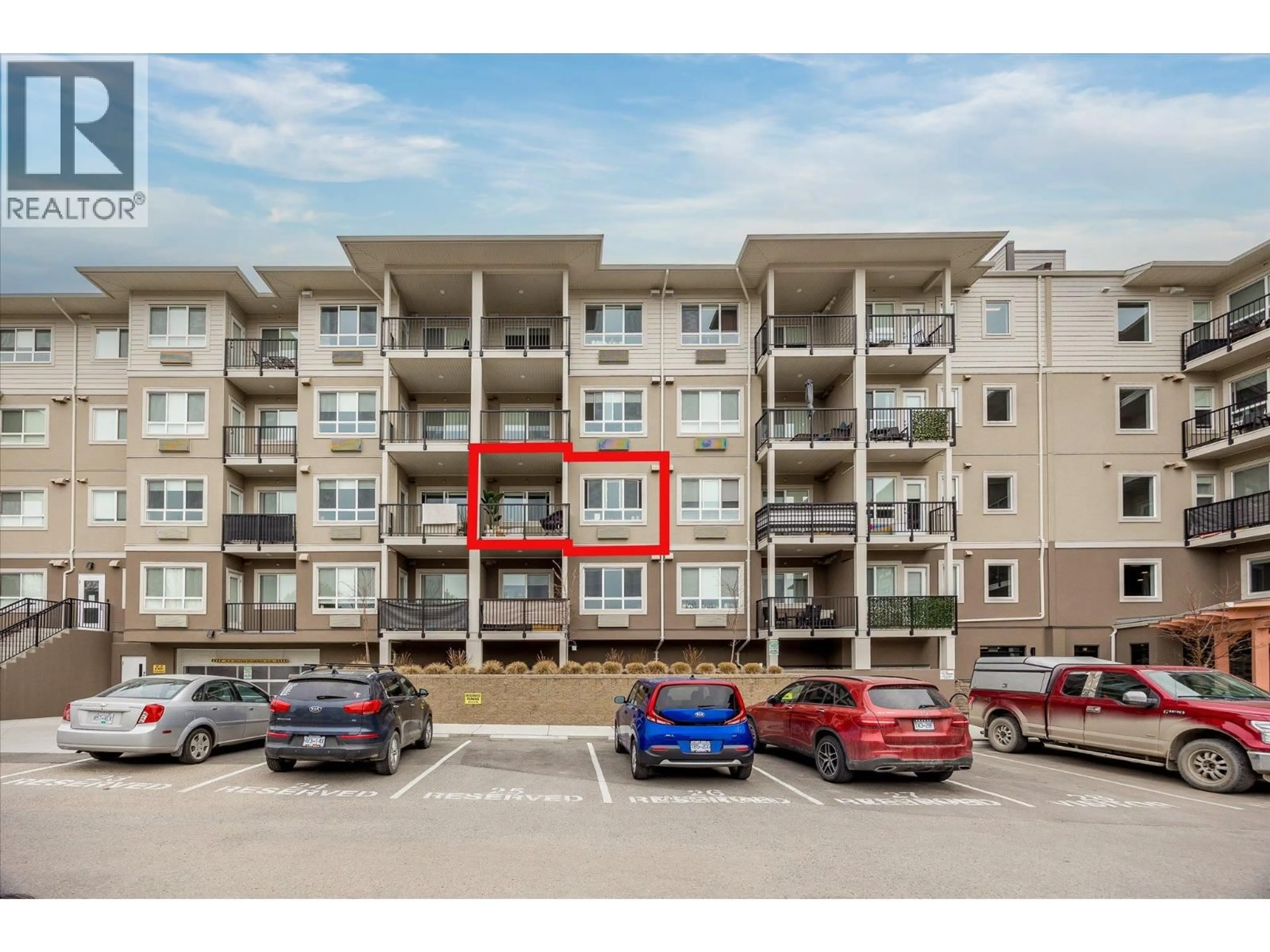 A pic from outside/outdoor area/front of a property/back of a property/a pic from drone, building for 203 - 2301 CARRINGTON ROAD, West Kelowna British Columbia V4T3K8