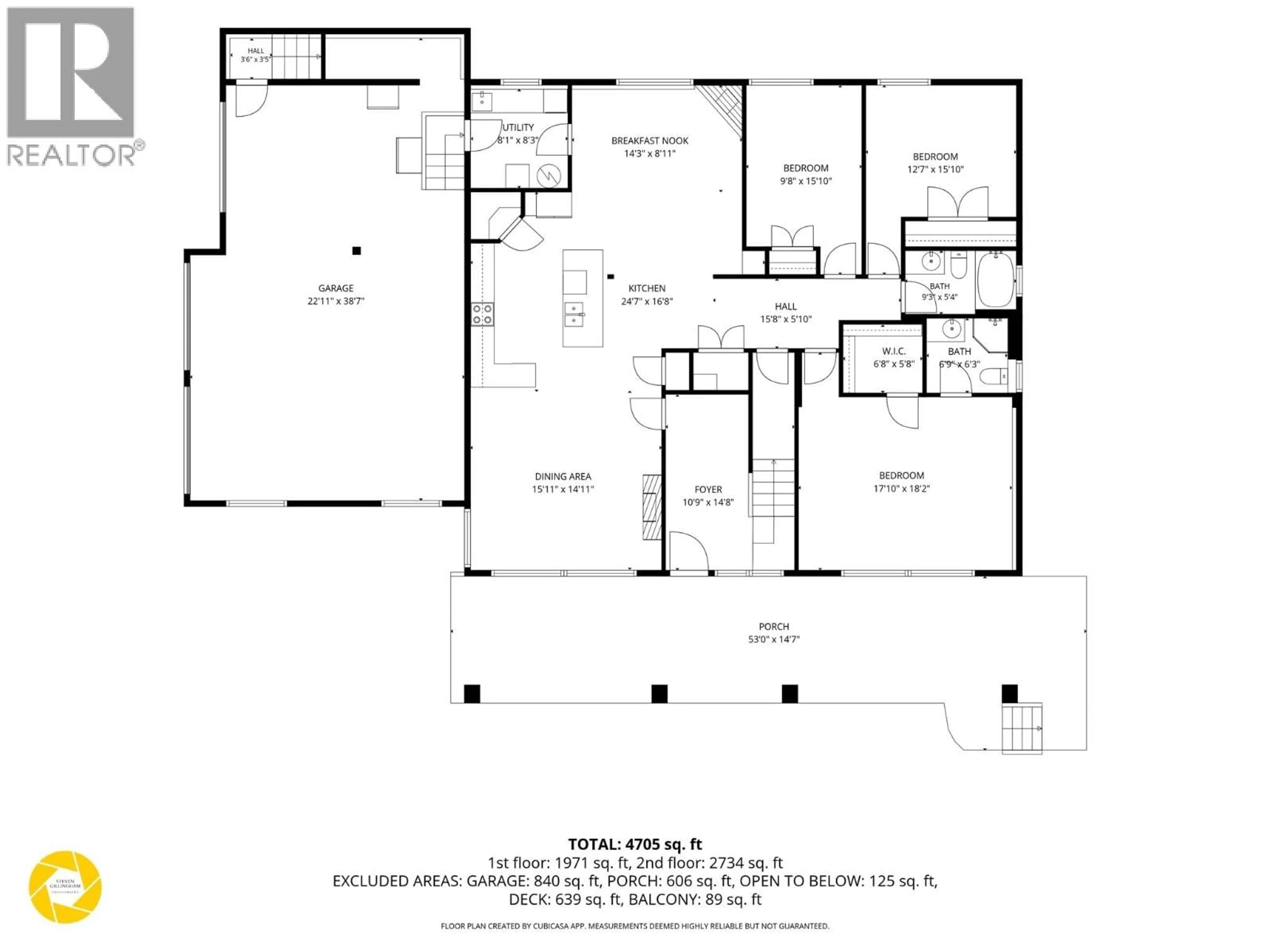 Floor plan for 4732 UPLANDS DRIVE, Kamloops British Columbia V2C6S9