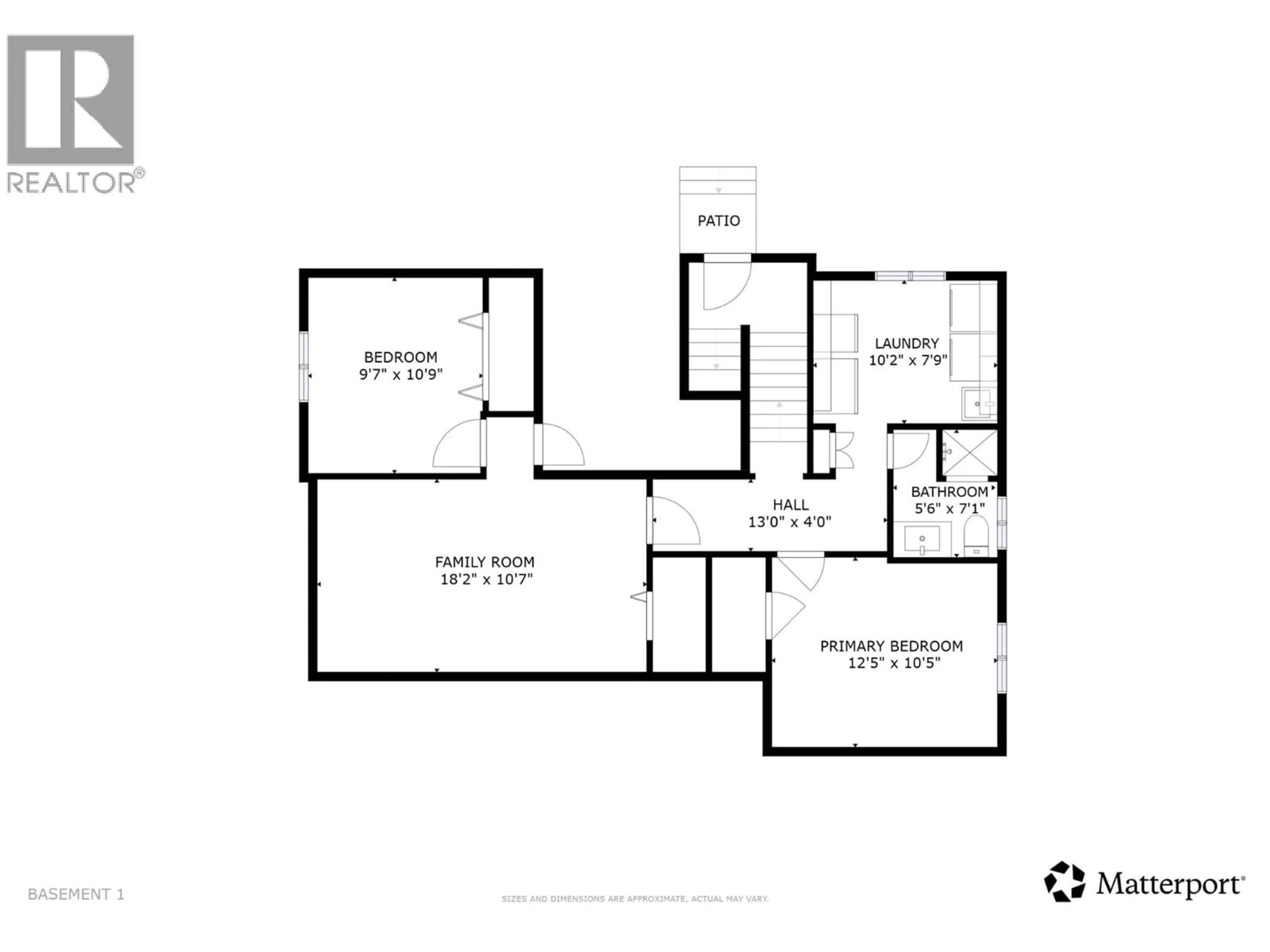 Floor plan for 175 VENUS ROAD, Kelowna British Columbia V1X1H6