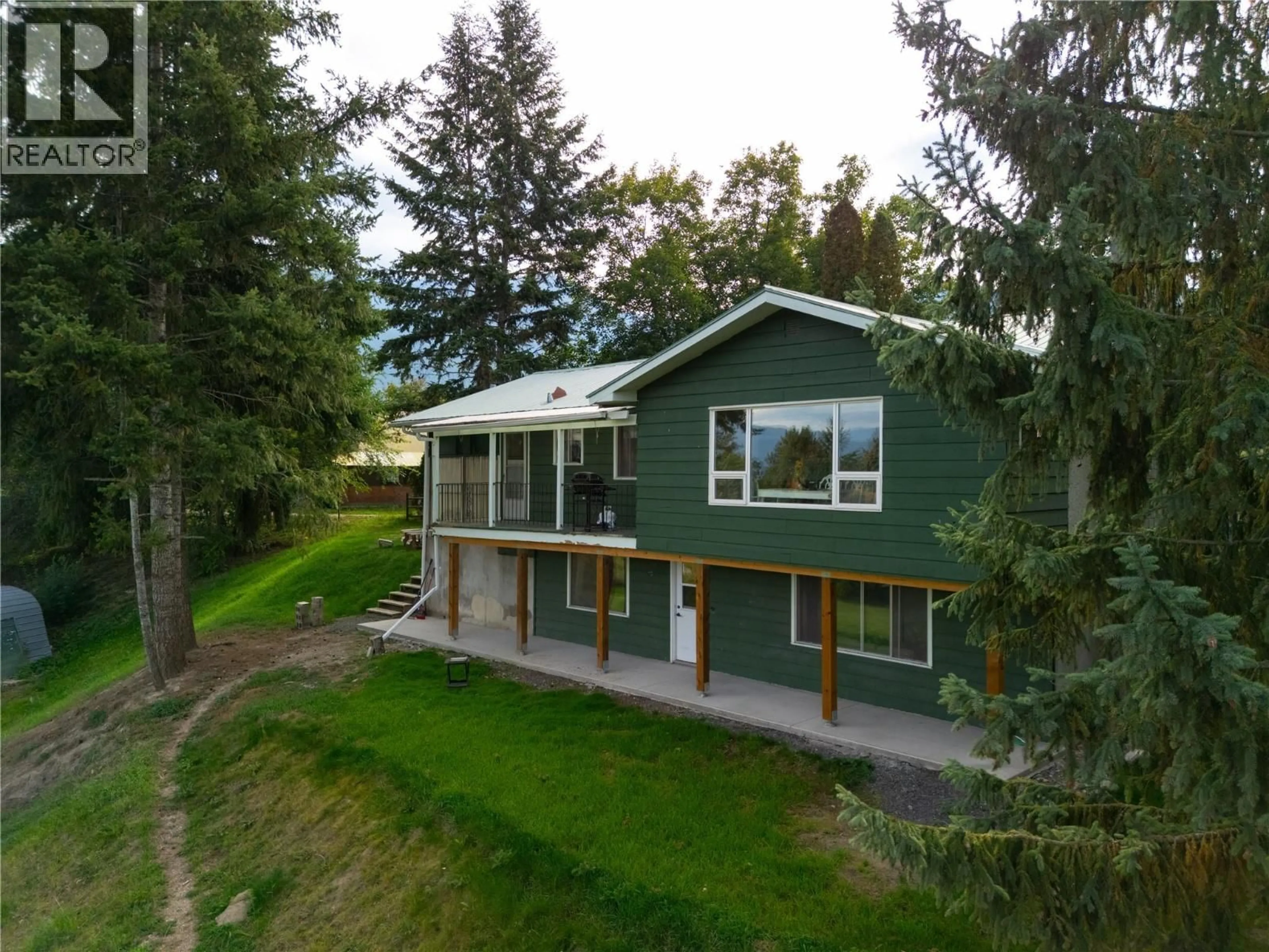 A pic from outside/outdoor area/front of a property/back of a property/a pic from drone, unknown for 3764 CREAMERY ROAD, Armstrong British Columbia V0E1B8