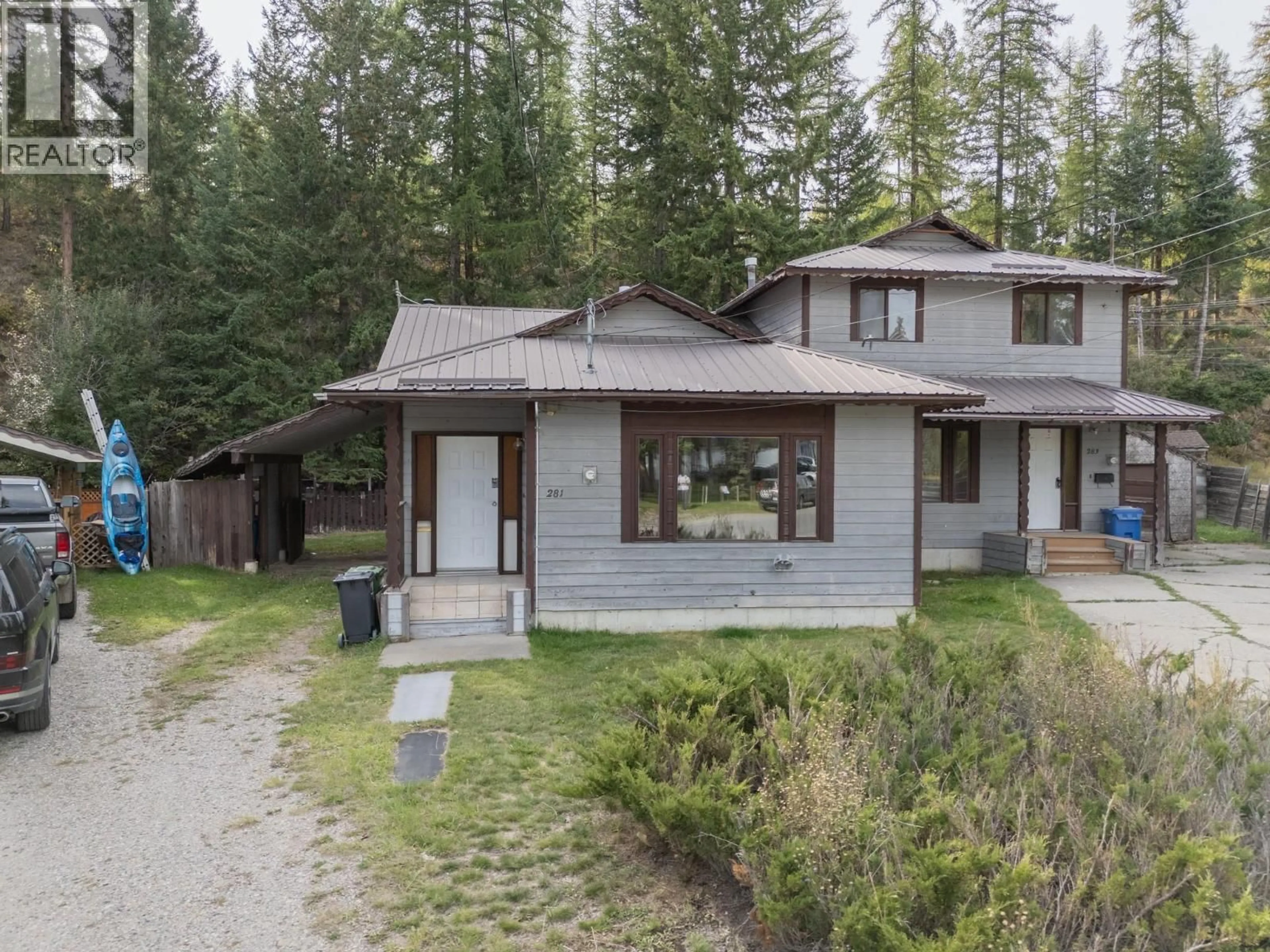 A pic from outside/outdoor area/front of a property/back of a property/a pic from drone, unknown for 281 KIMBROOK CRESCENT, Kimberley British Columbia V1A3B1