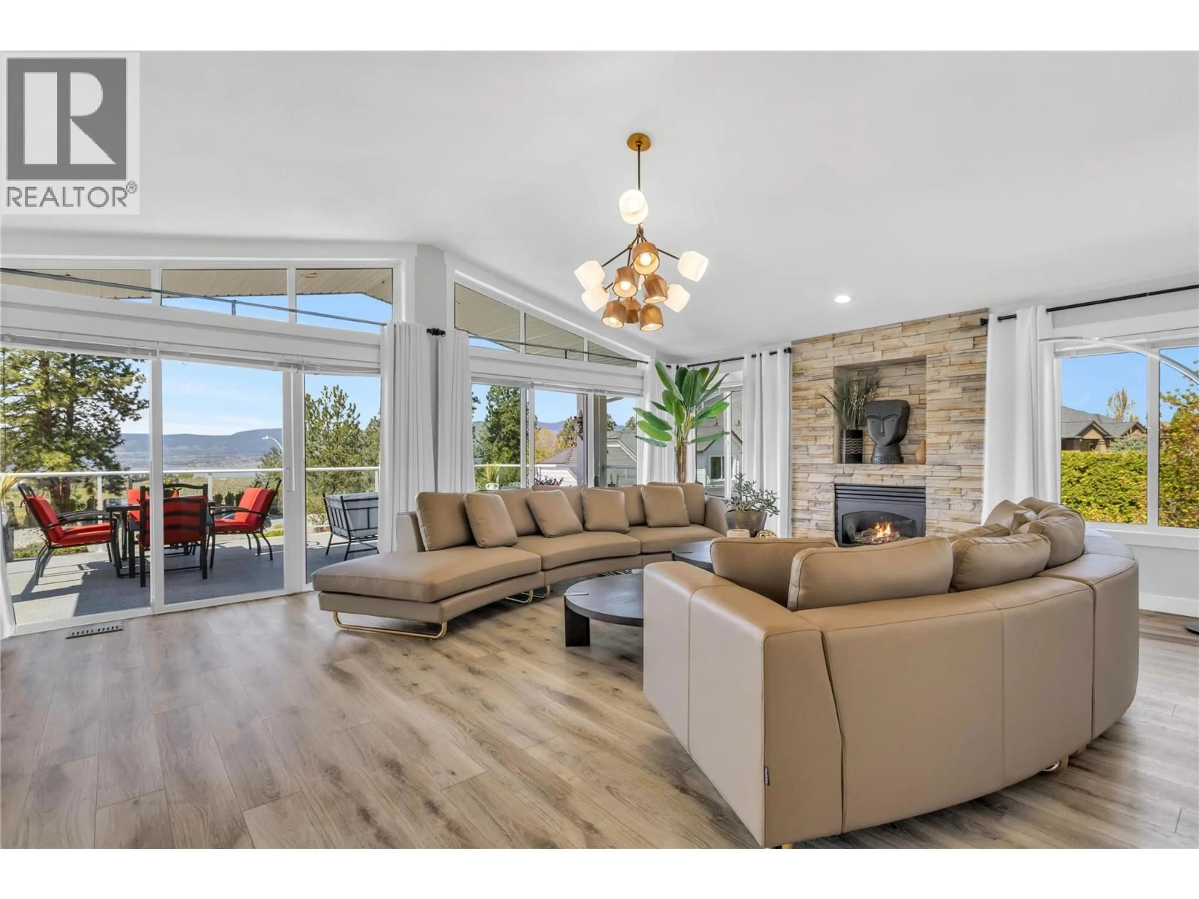 Living room with furniture, unknown for 4325 TAKLA ROAD, Kelowna British Columbia V1W3C4