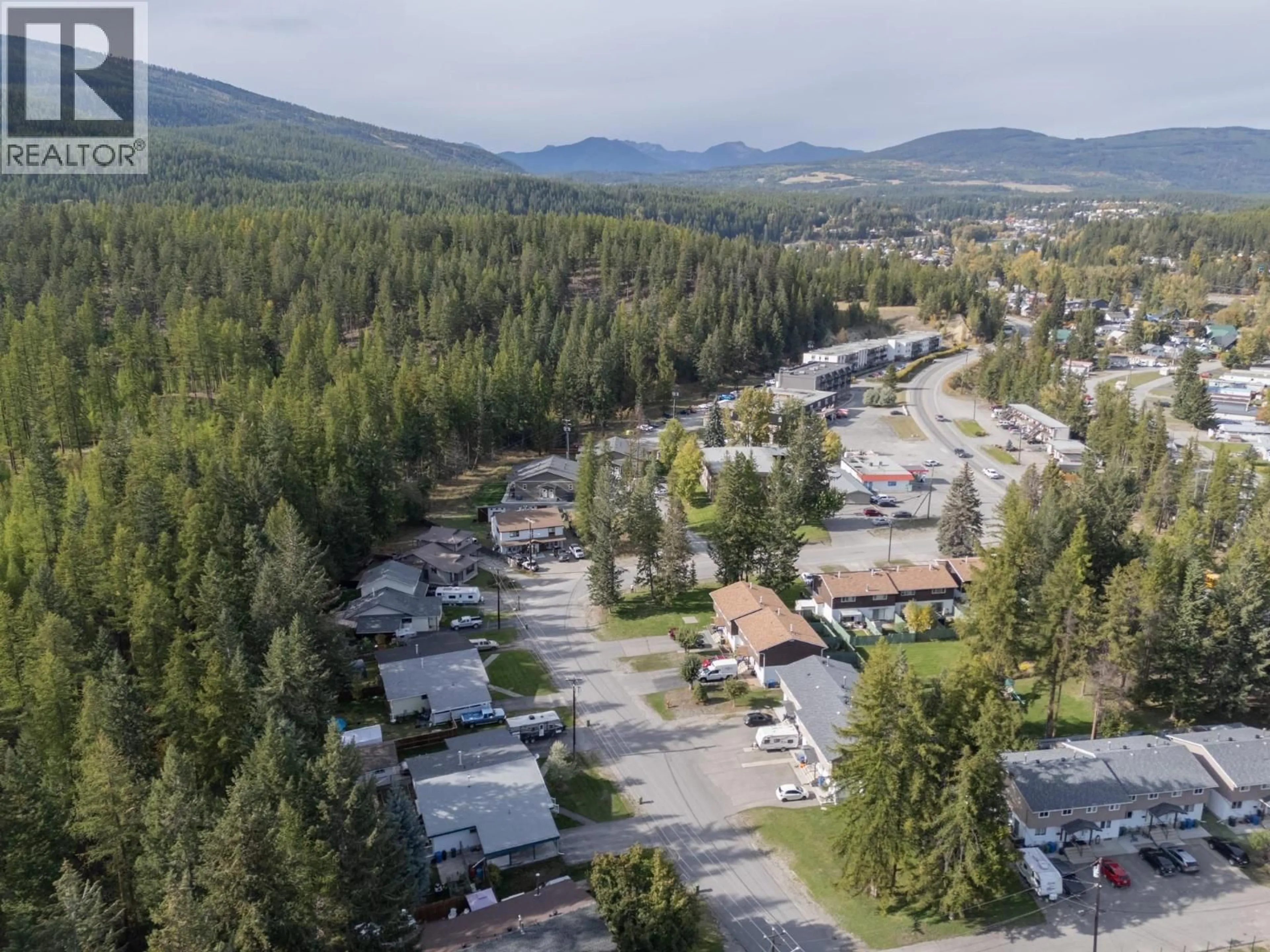 A pic from outside/outdoor area/front of a property/back of a property/a pic from drone, mountain view for 283 KIMBROOK CRESCENT, Kimberley British Columbia V1A3B1