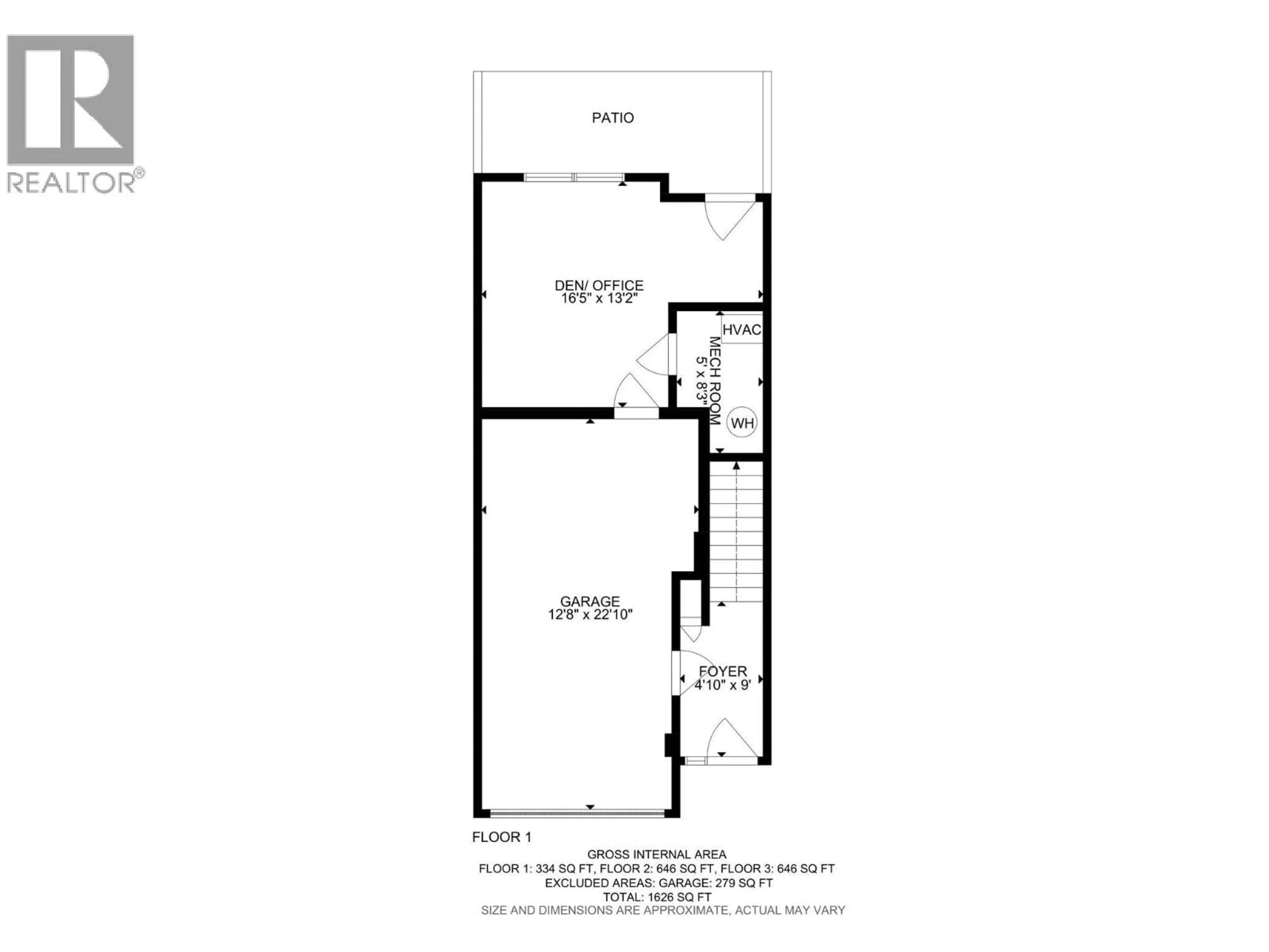 Floor plan for 48 - 2490 TUSCANY DRIVE, West Kelowna British Columbia V4T3M4