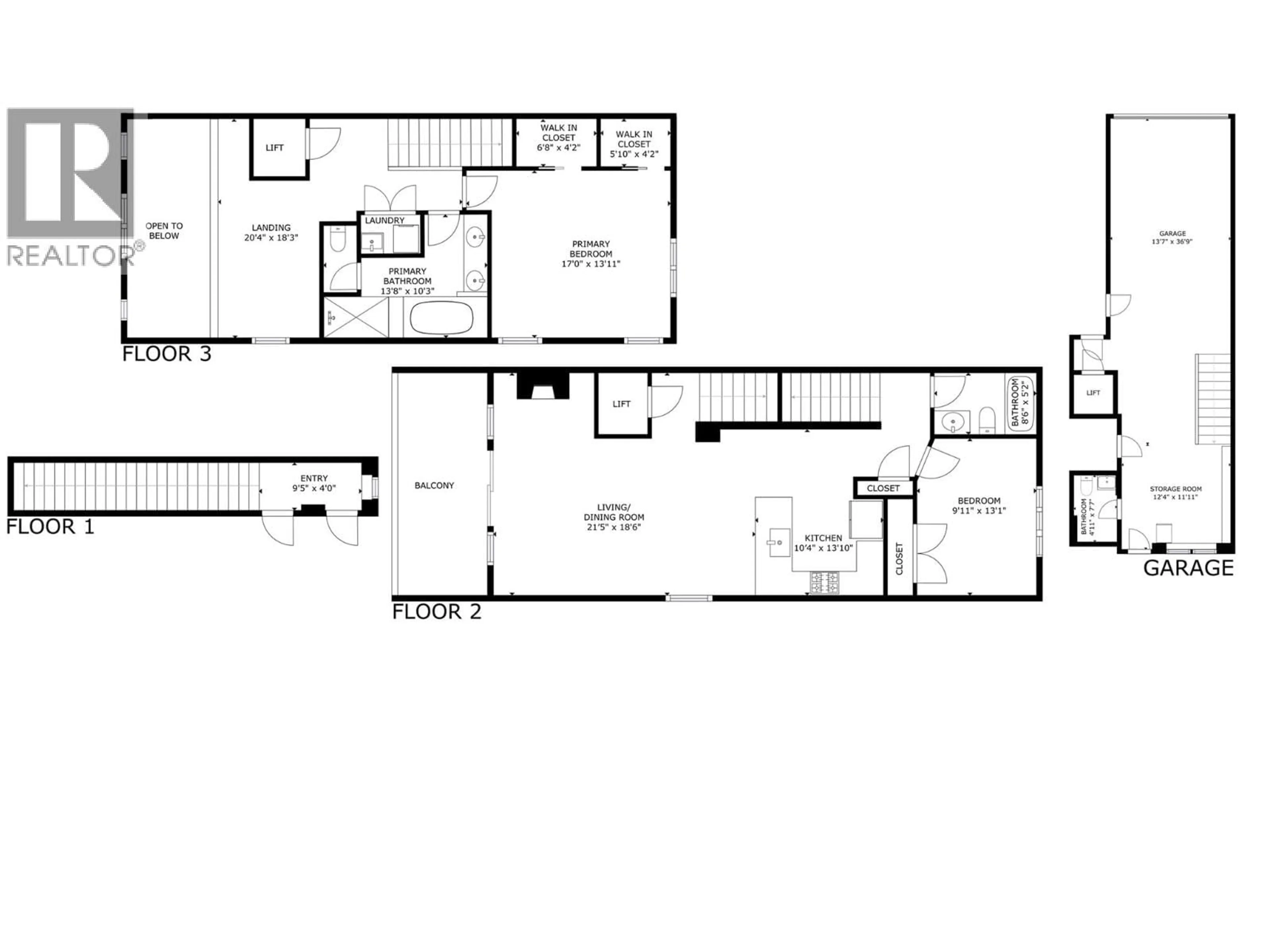 Floor plan for 60 - 3359 COUGAR ROAD, West Kelowna British Columbia V4T3G1