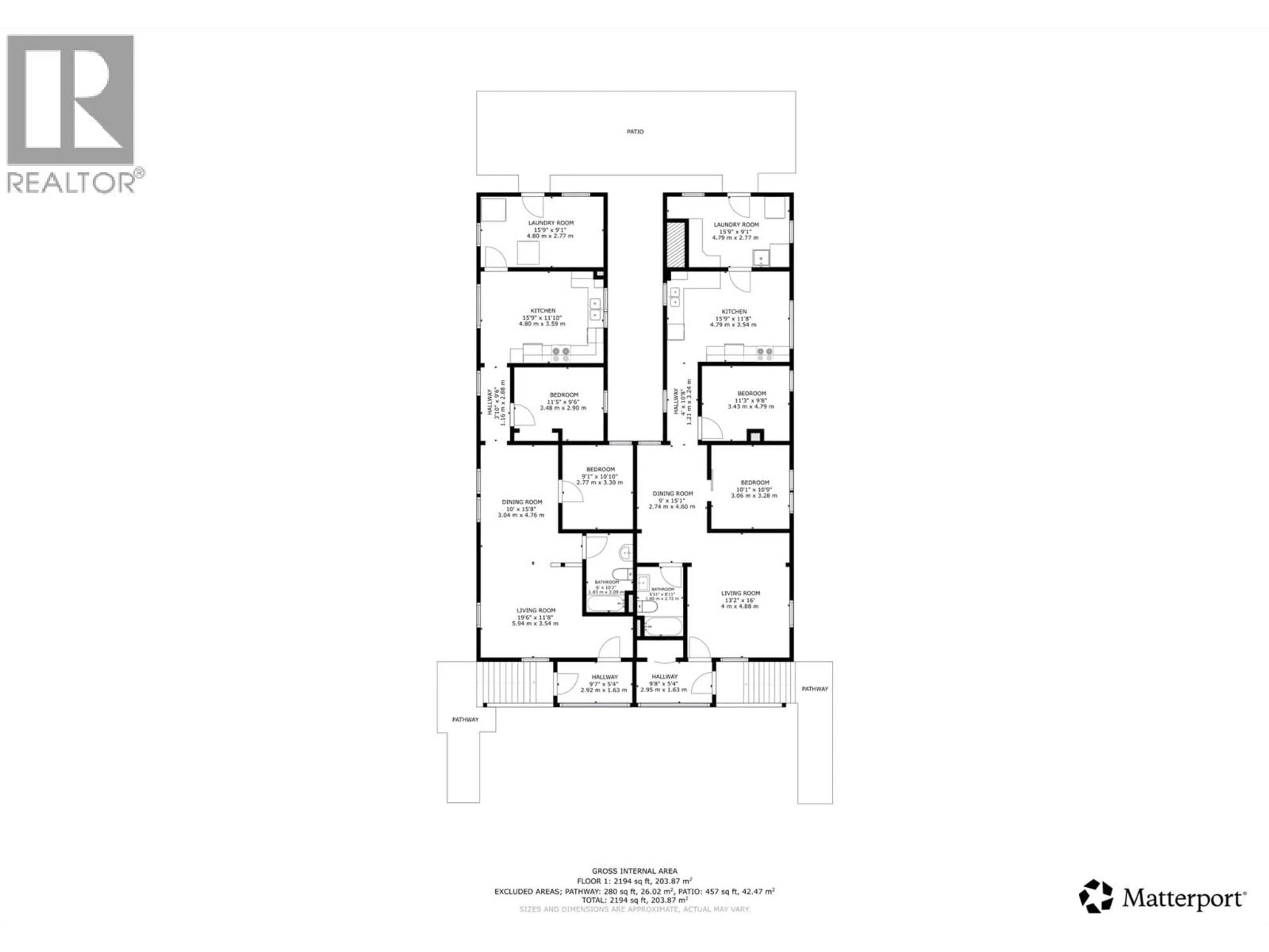 Floor plan for 308/310 CARBONATE STREET, Nelson British Columbia V1L4P2