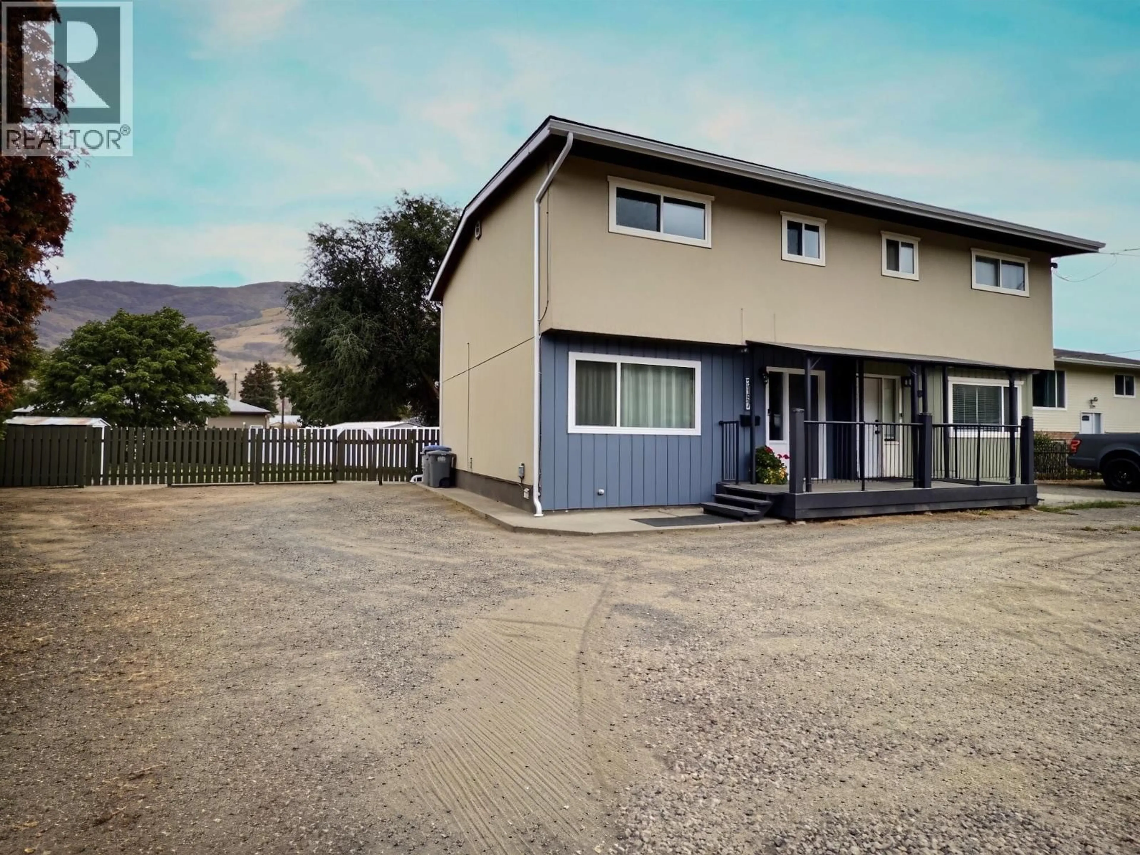 A pic from outside/outdoor area/front of a property/back of a property/a pic from drone, mountain view for 3187 WESTSYDE ROAD, Kamloops British Columbia v2b2g6