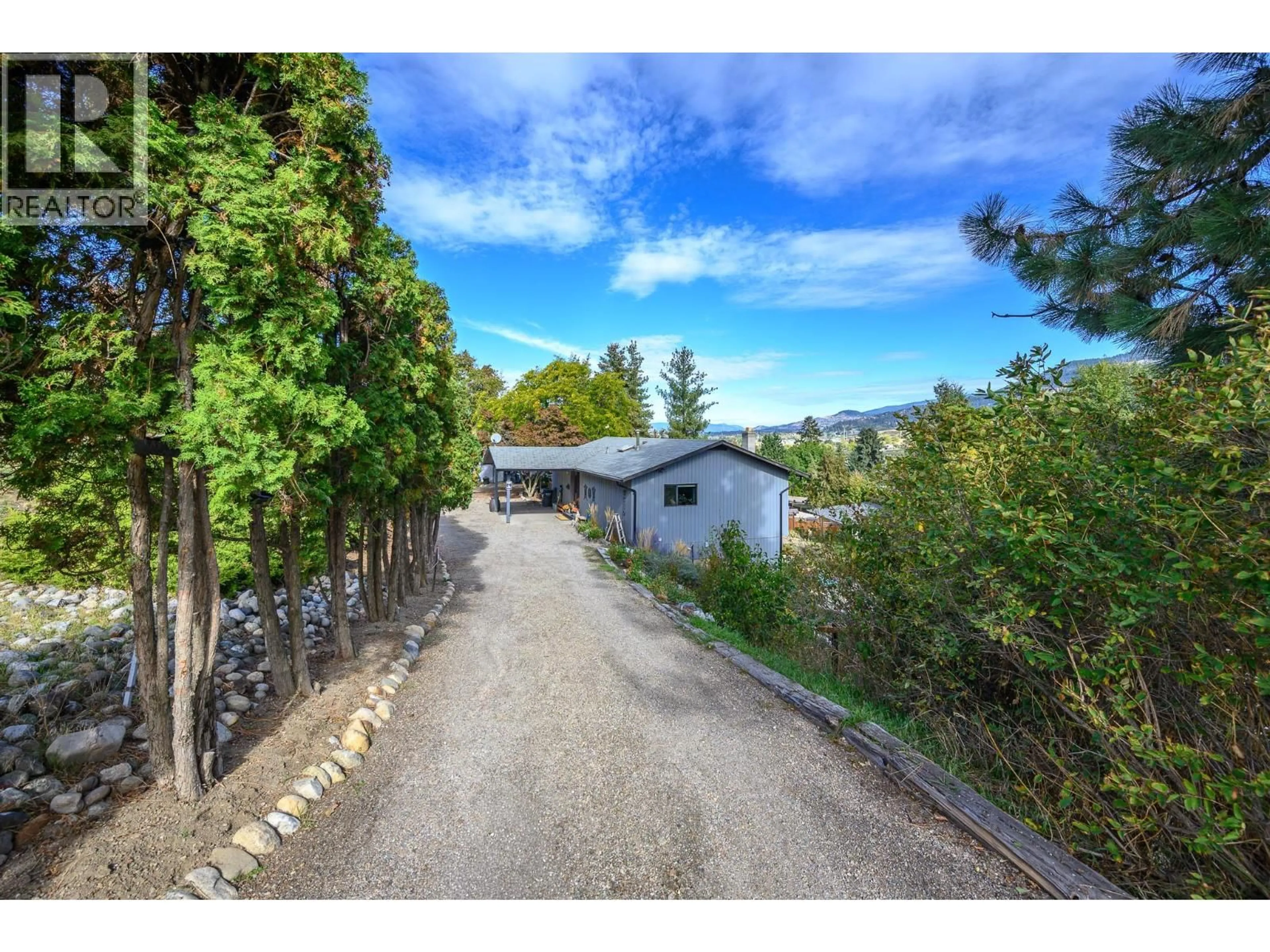 A pic from outside/outdoor area/front of a property/back of a property/a pic from drone, unknown for 9310 NORTHCOTT DRIVE, Coldstream British Columbia V1B2K2