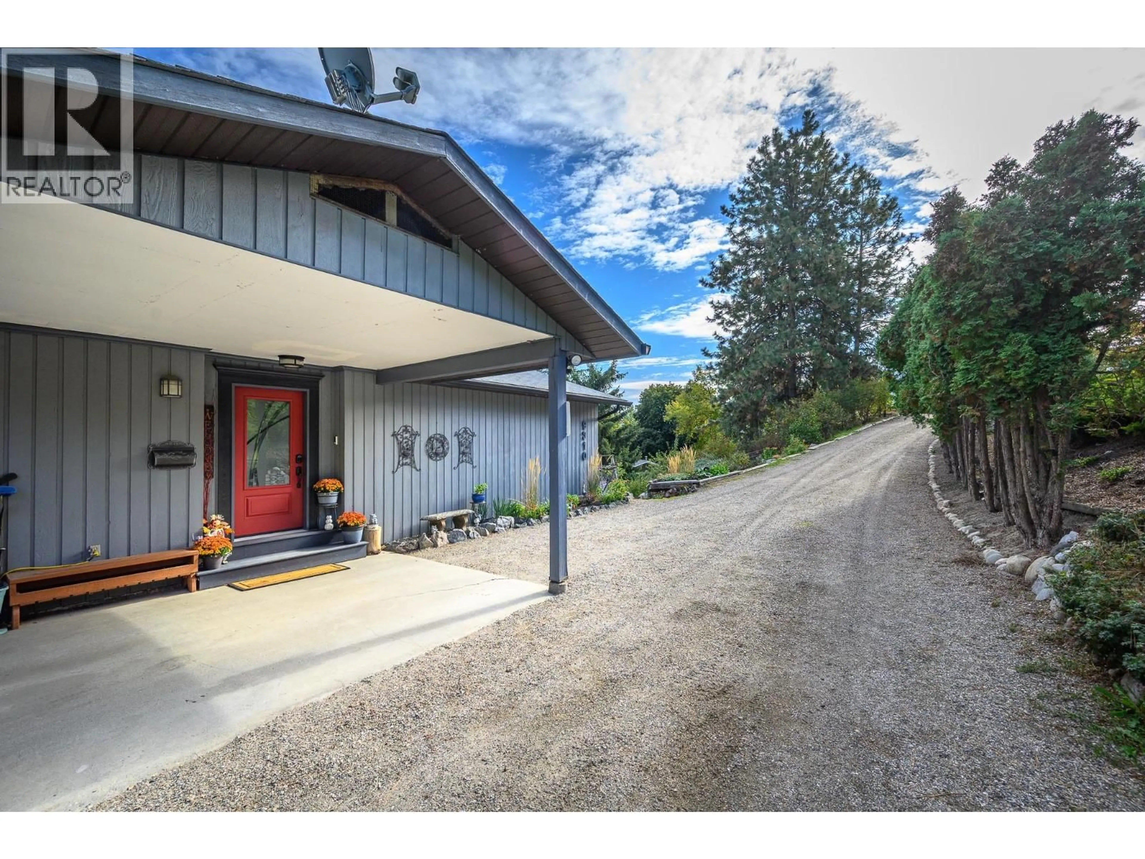 A pic from outside/outdoor area/front of a property/back of a property/a pic from drone, unknown for 9310 NORTHCOTT DRIVE, Coldstream British Columbia V1B2K2