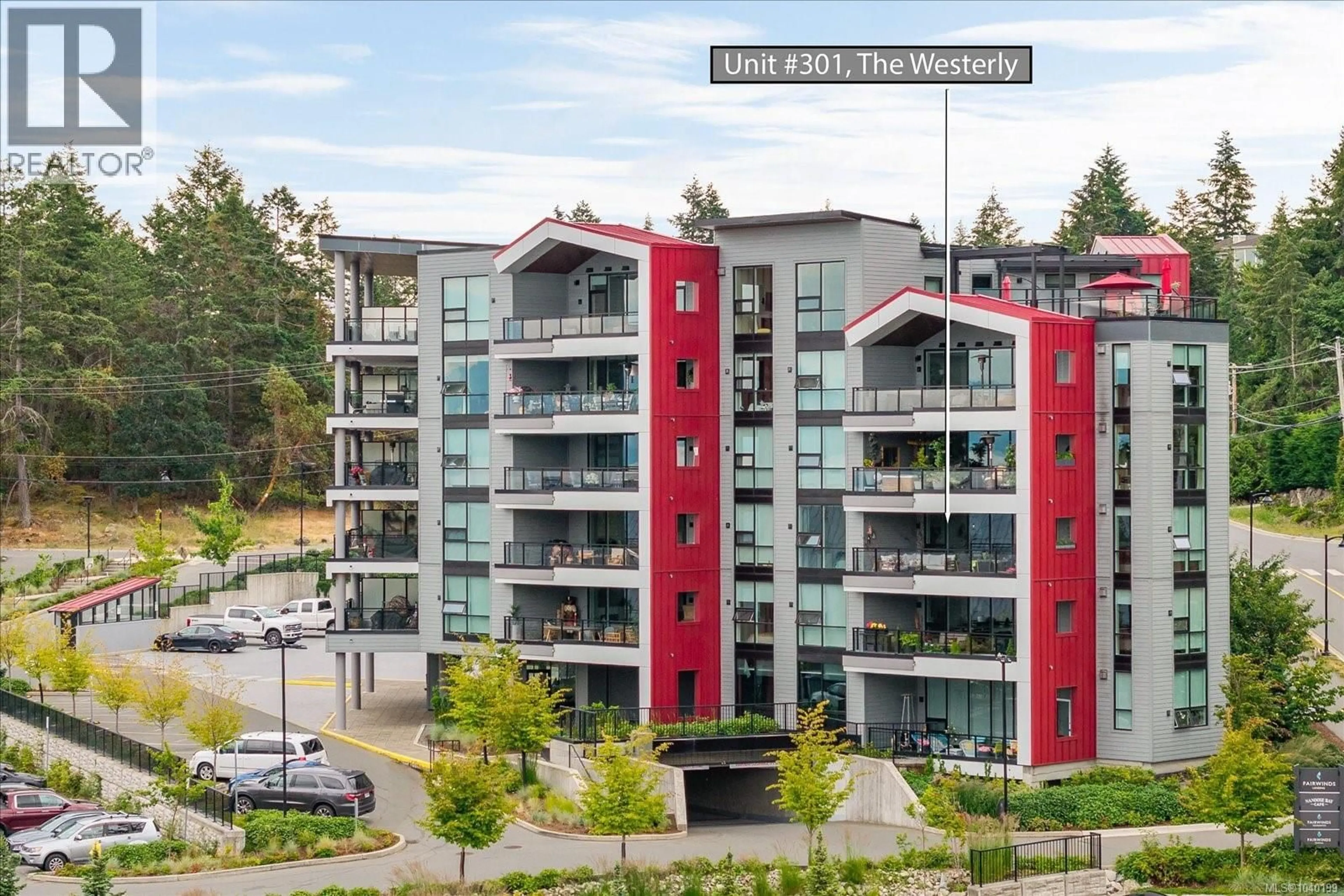 A pic from outside/outdoor area/front of a property/back of a property/a pic from drone, unknown for 301 - 3529 DOLPHIN DRIVE, Nanoose Bay British Columbia V9P9K1