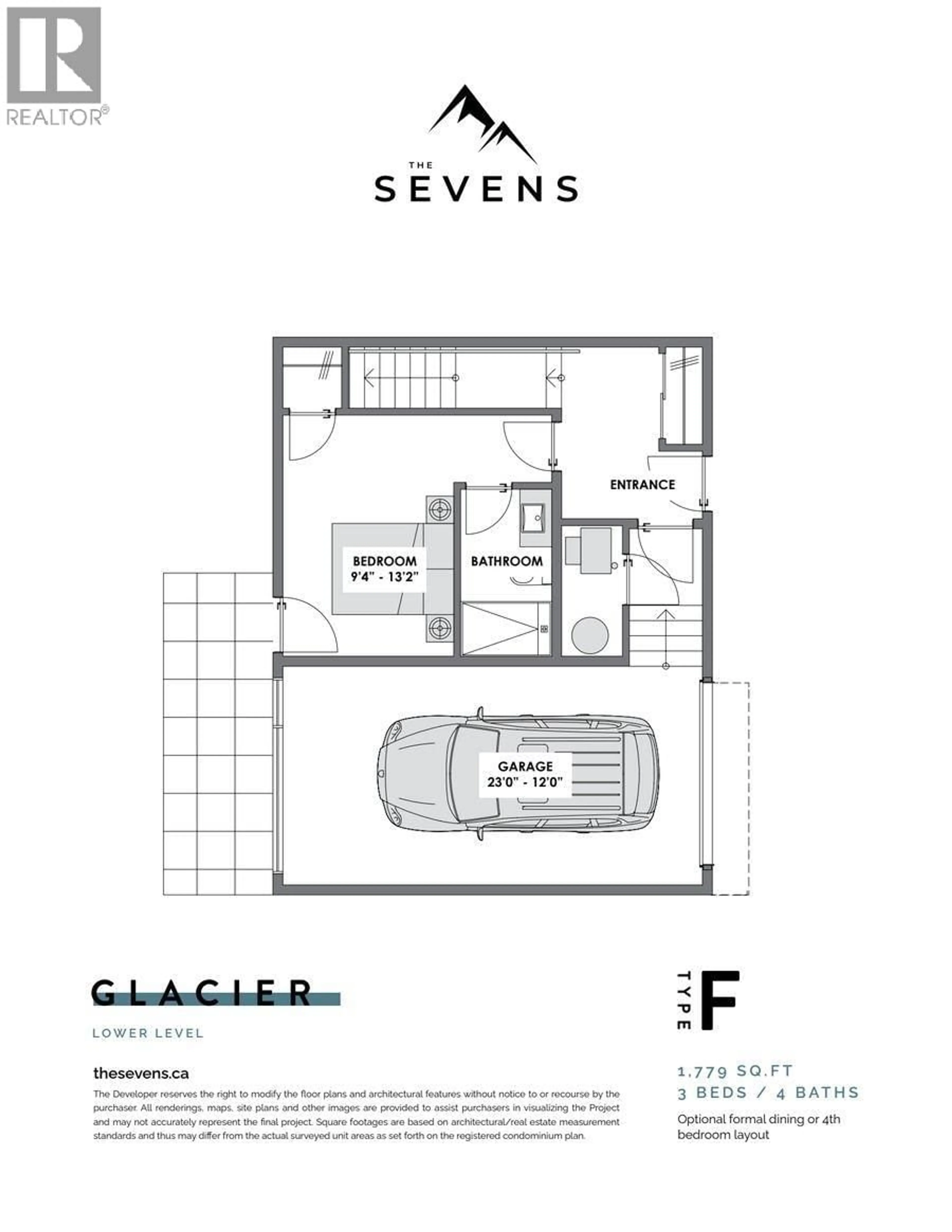 Floor plan for 30 - 1551 BOWLE-EVANS DRIVE, Golden British Columbia V0A1H6