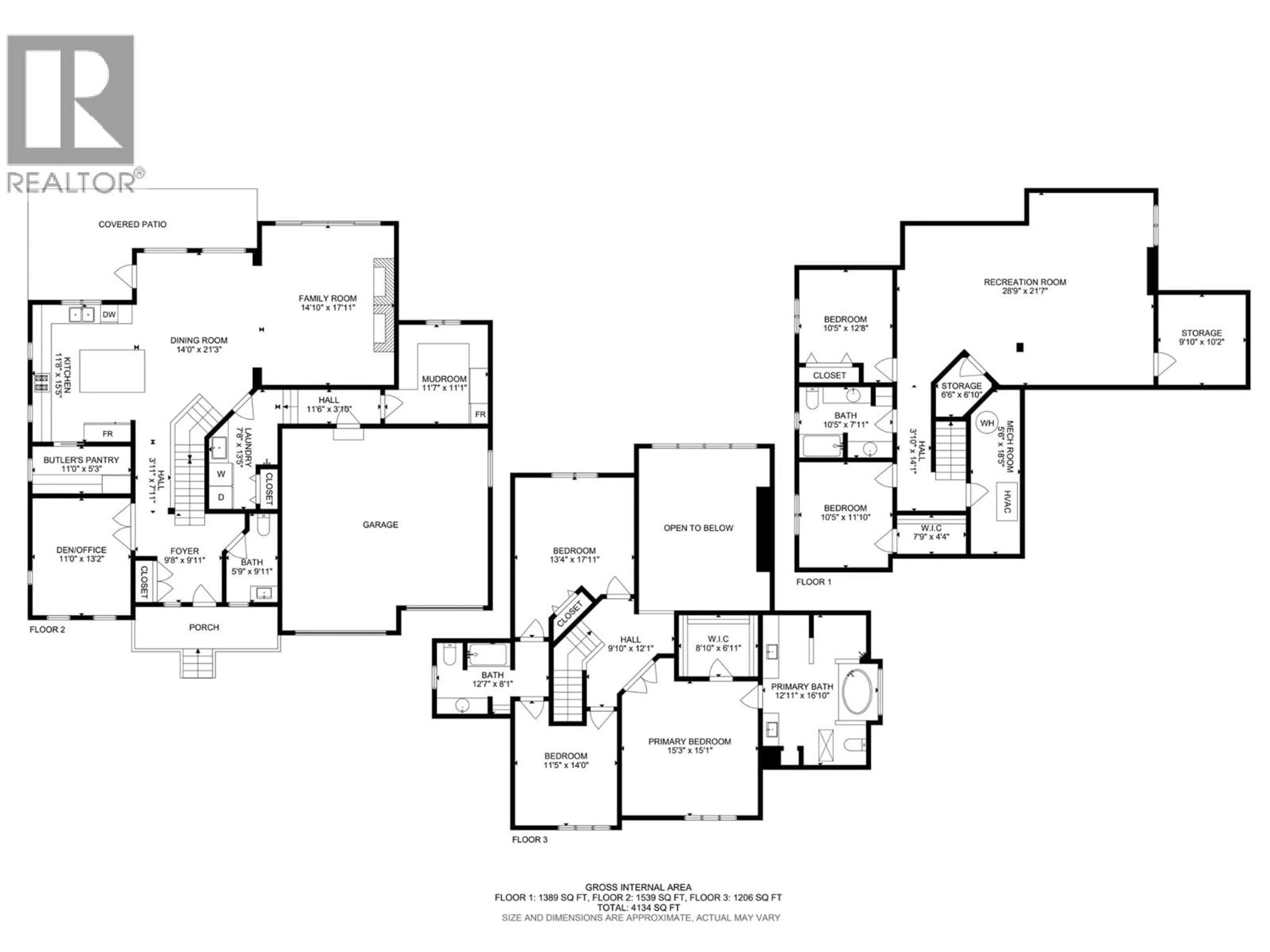 Floor plan for 178 TERRACE HILL COURT, Kelowna British Columbia V1V2T2