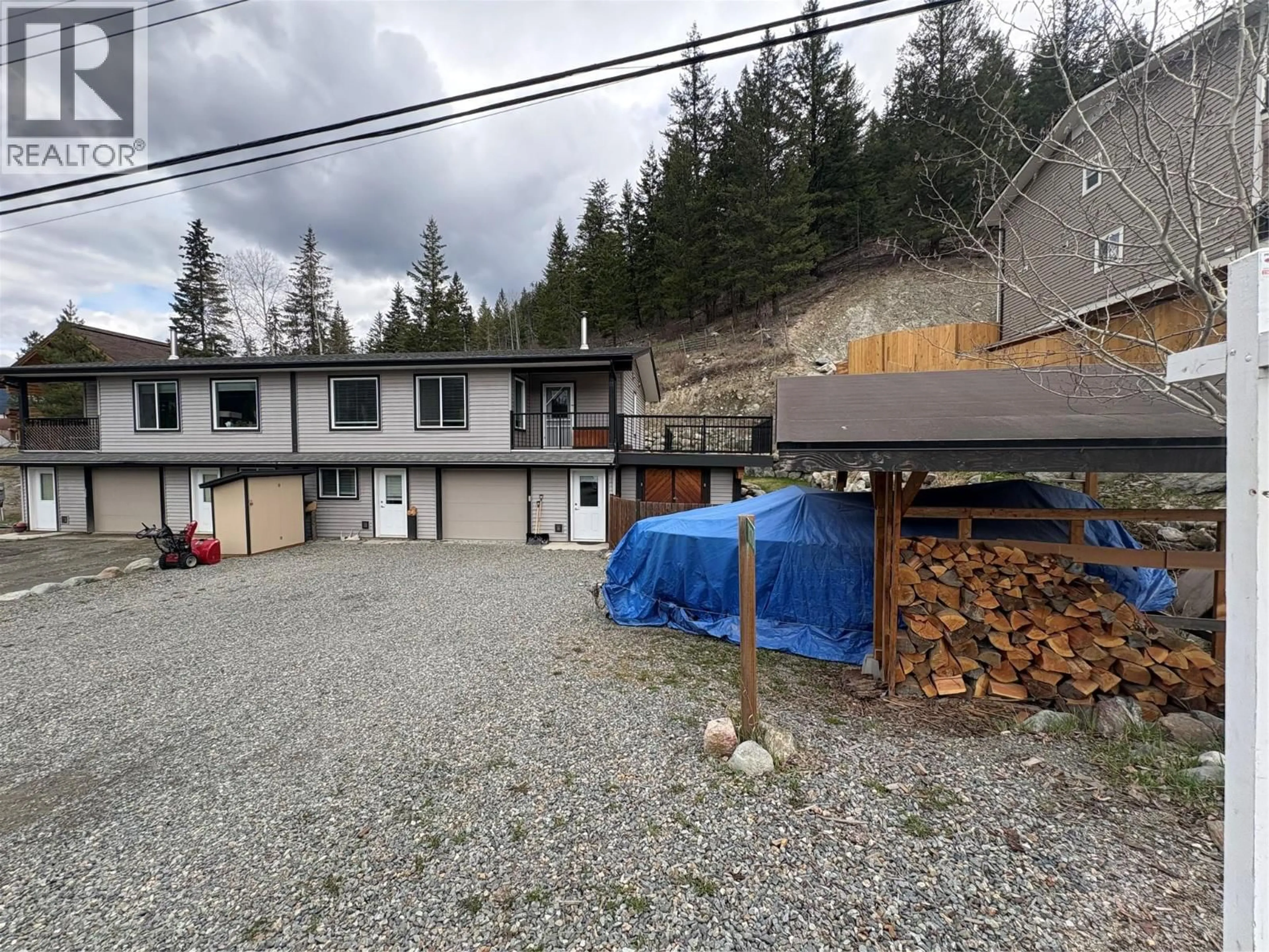 A pic from outside/outdoor area/front of a property/back of a property/a pic from drone, unknown for 7370 CAHILTY CRESCENT, Sun Peaks British Columbia V0E1Z1