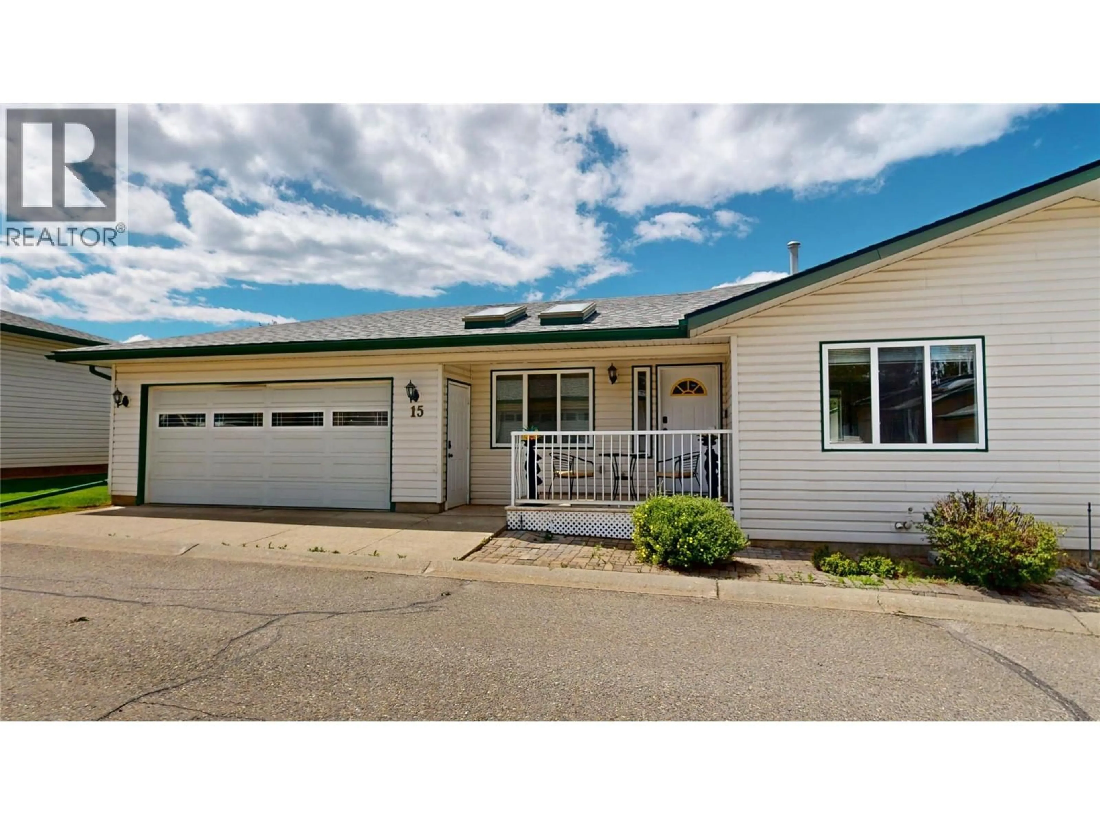 Home with vinyl exterior material, street for 15 - 2375 1ST STREET SOUTH, Cranbrook British Columbia V1C6J7