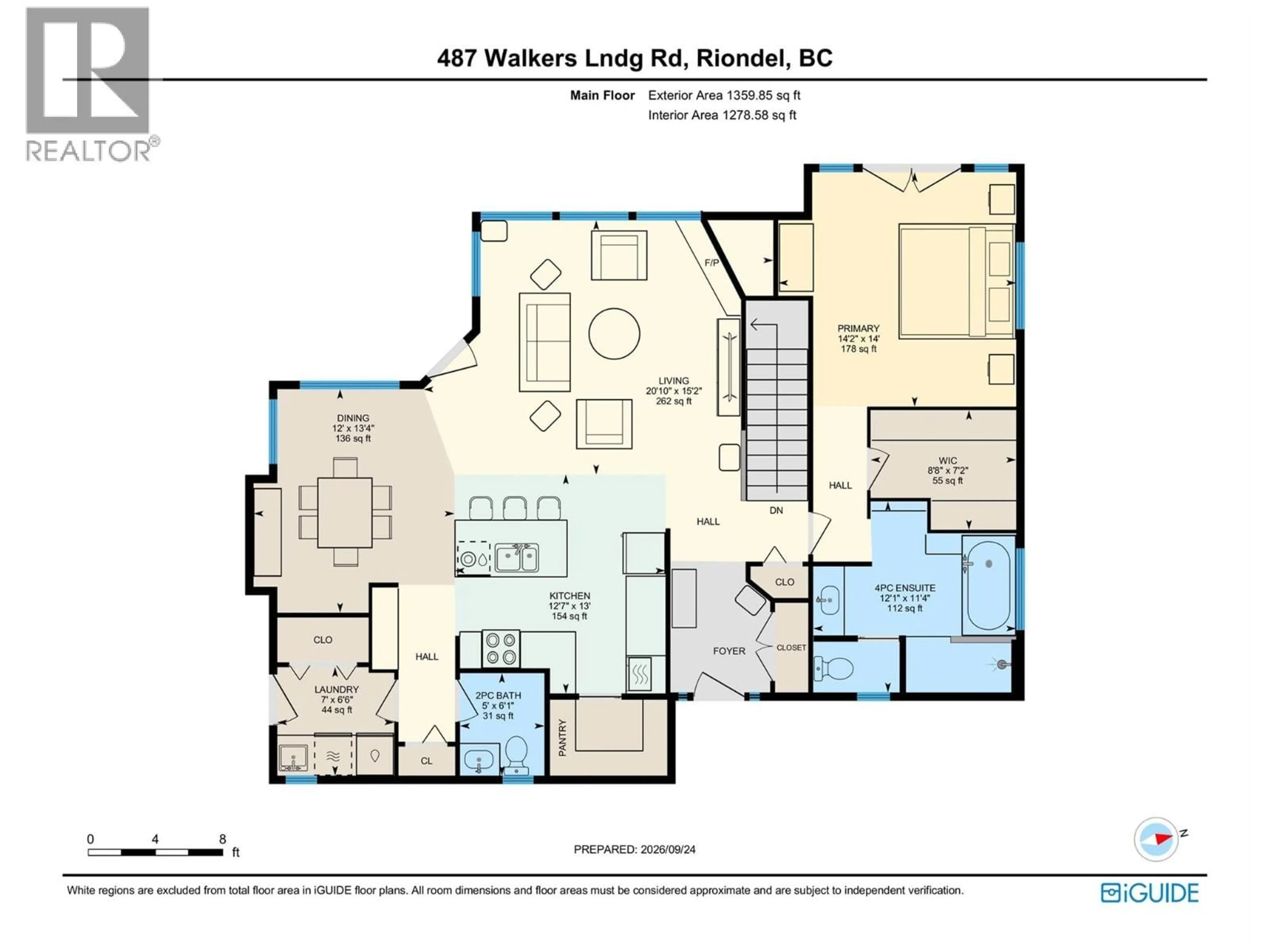 Floor plan for 487 WALKERS LANDING ROAD, Riondel British Columbia V0B2B0