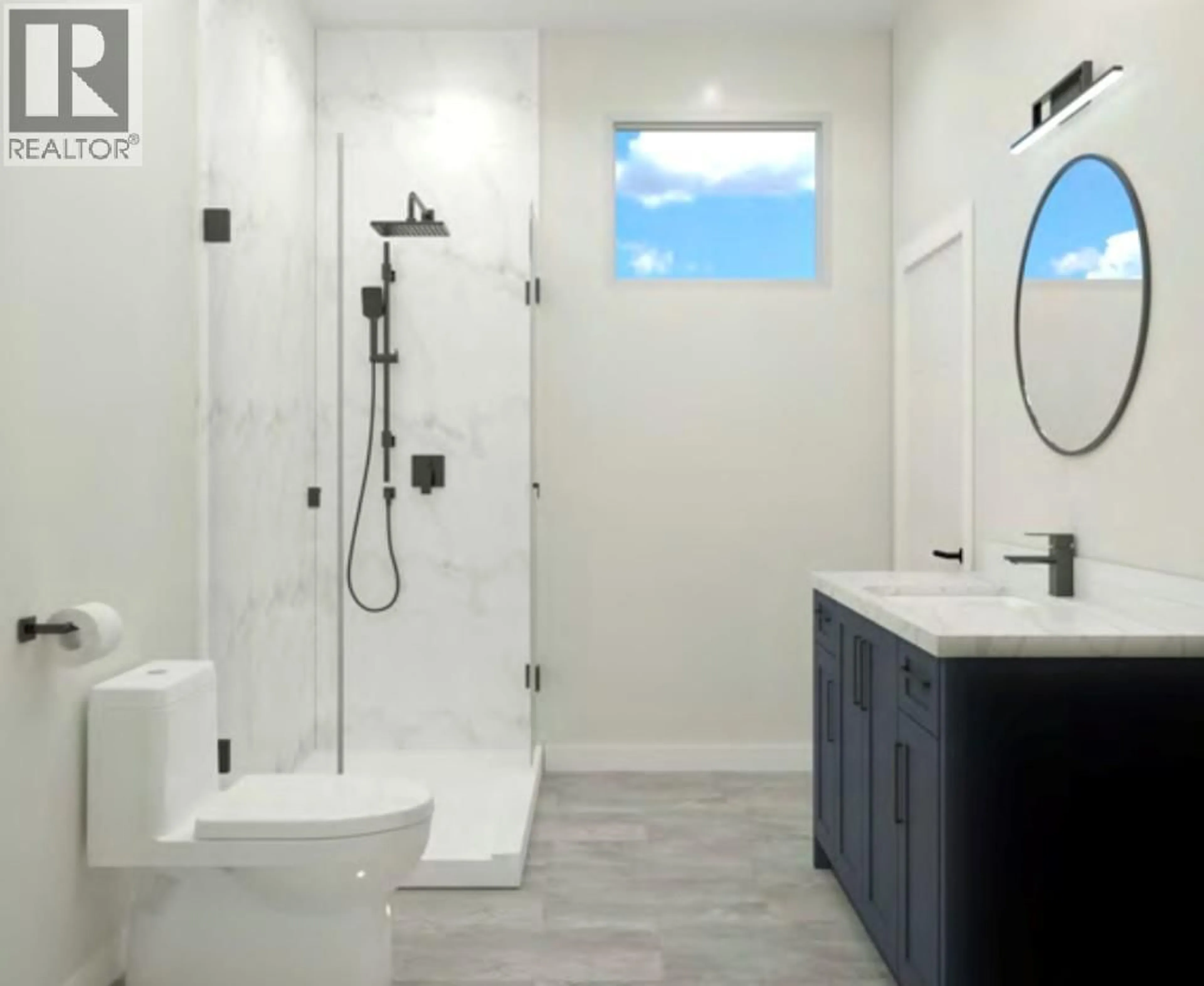 Contemporary bathroom, ceramic/tile floor for 544 SCOTT AVENUE, Penticton British Columbia V2A5V2