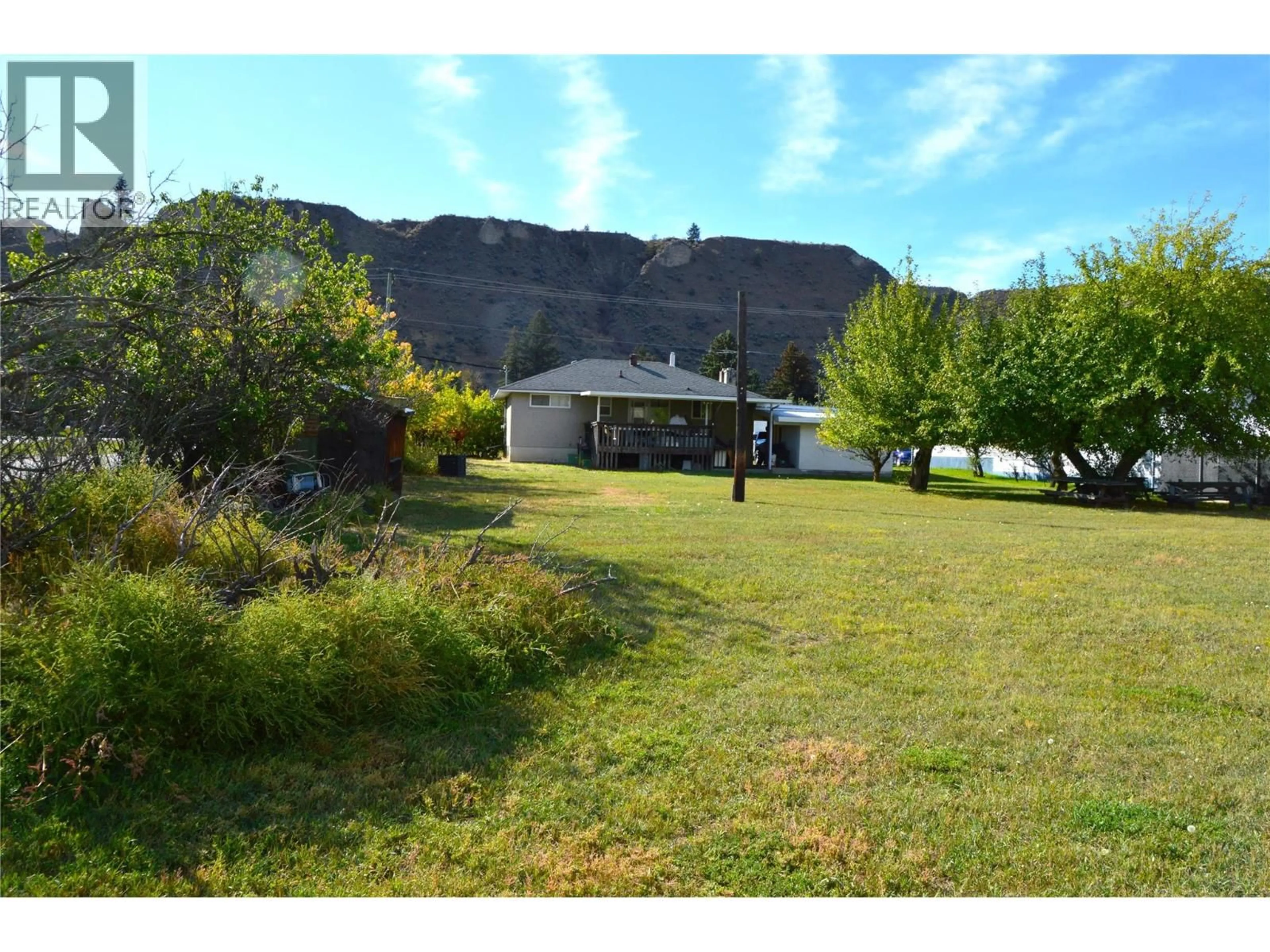 A pic from outside/outdoor area/front of a property/back of a property/a pic from drone, mountain view for 2022 GLENWOOD DRIVE, Kamloops British Columbia V2C4G6