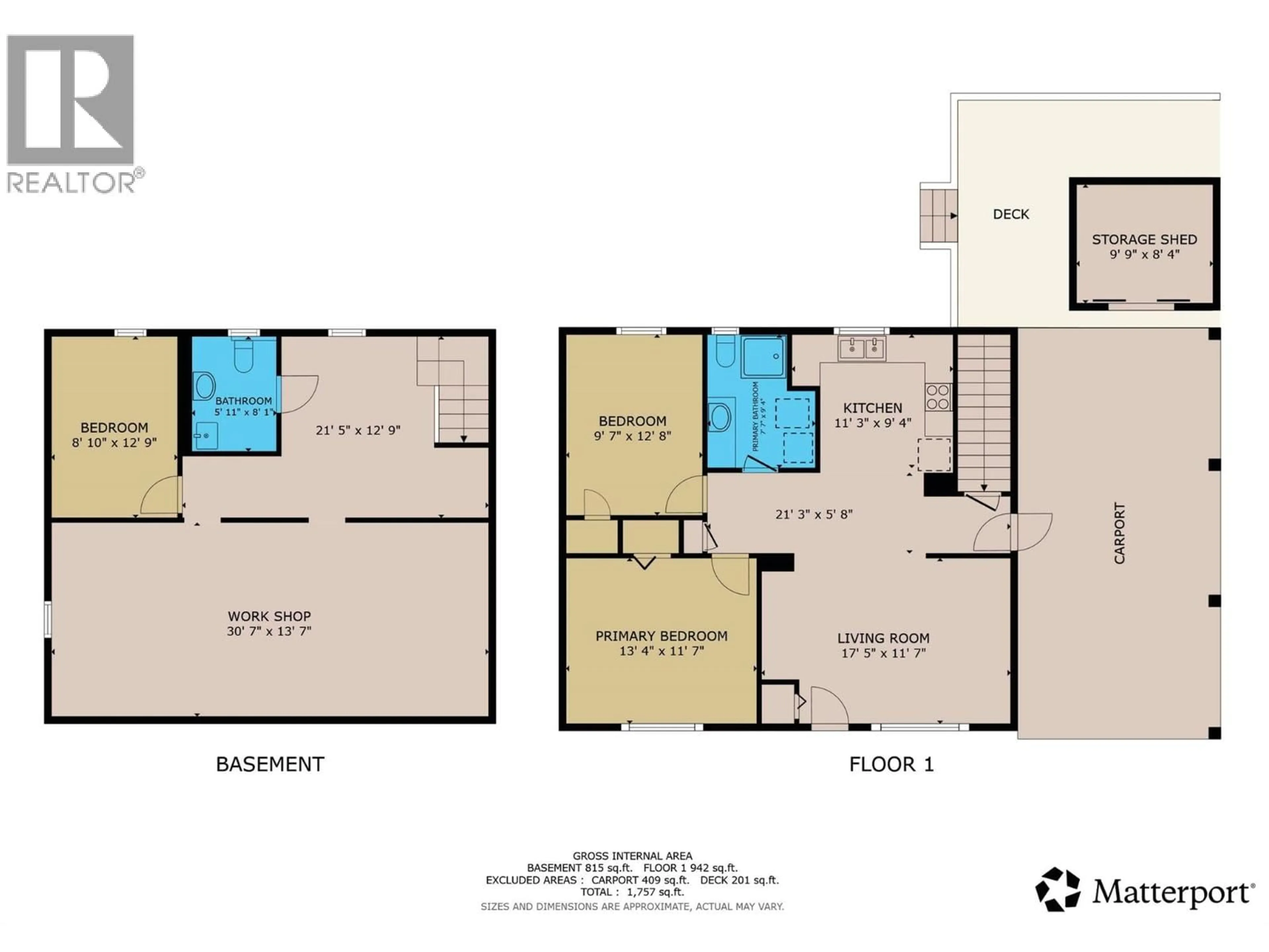 Floor plan for 221 22ND AVENUE SOUTH, Creston British Columbia V0B1G5