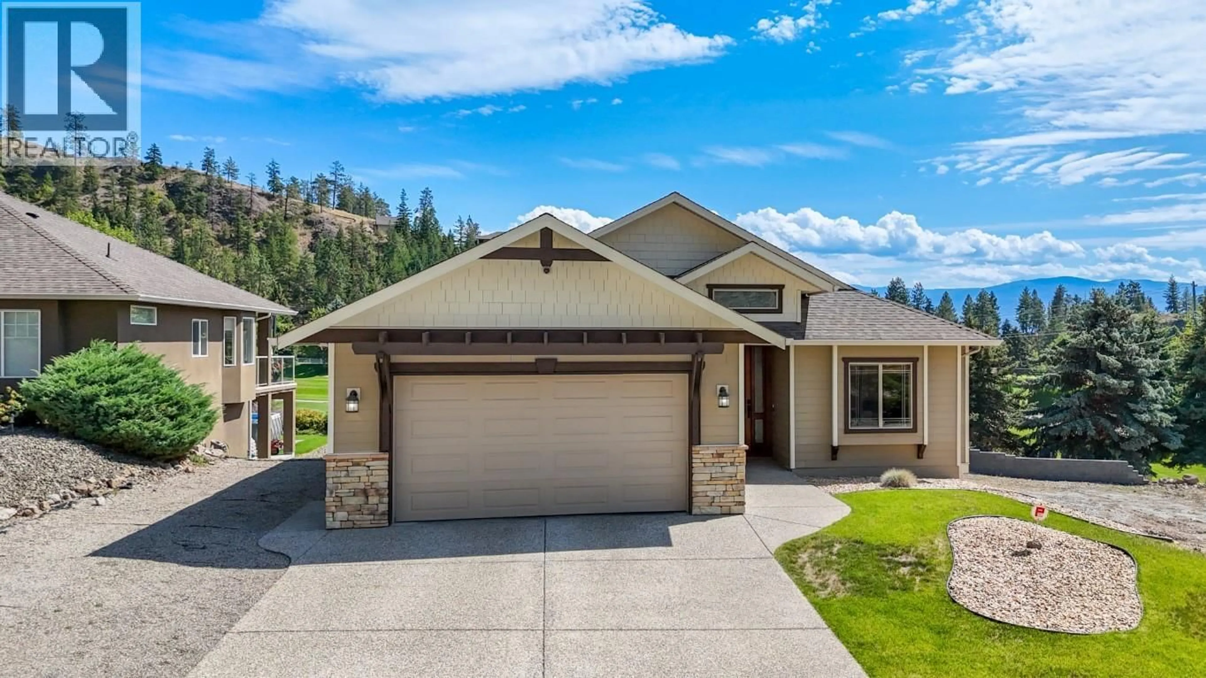 Home with brick exterior material, street for 2568 TUSCANY DRIVE, West Kelowna British Columbia V4T3B6