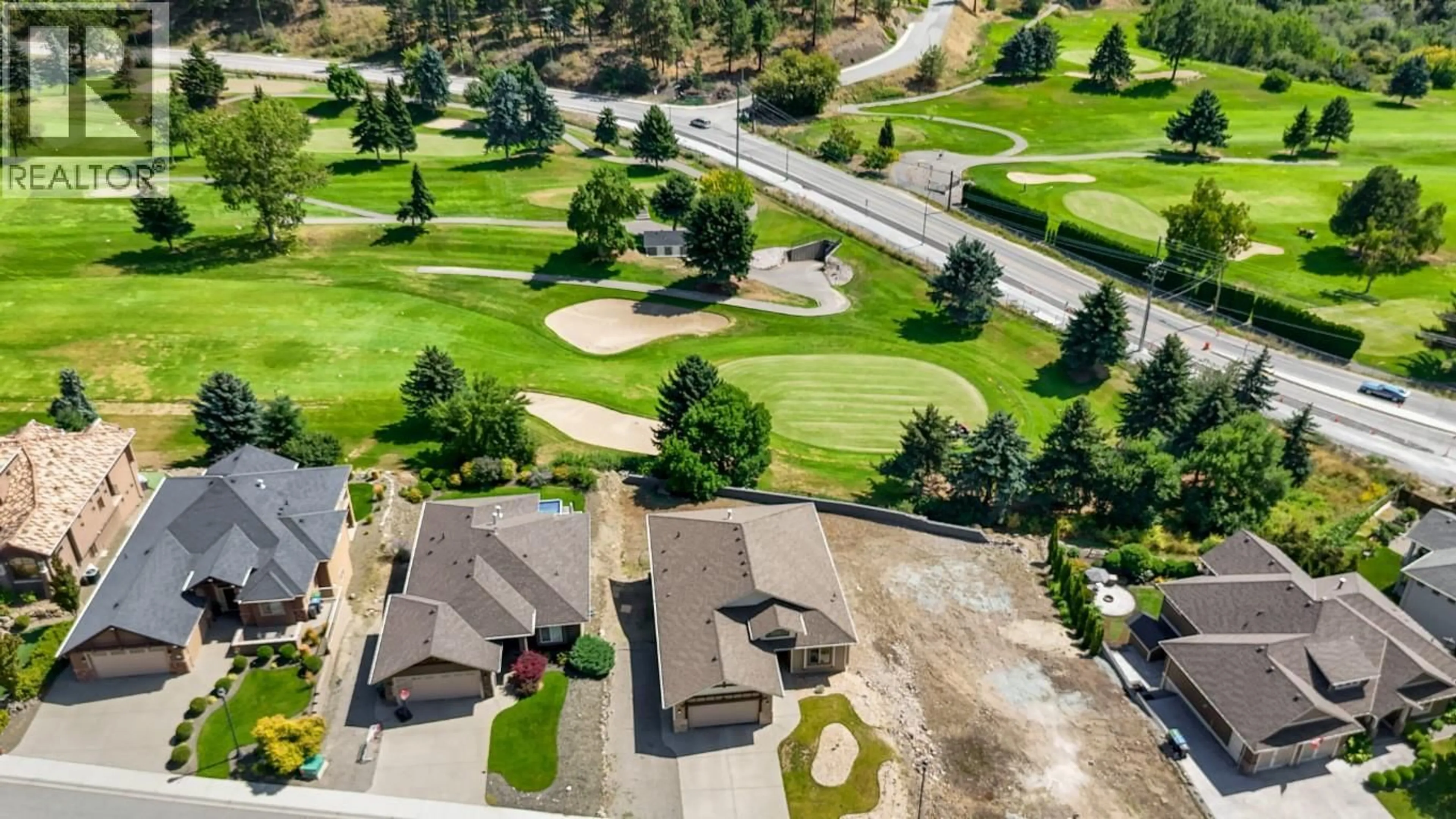 A pic from outside/outdoor area/front of a property/back of a property/a pic from drone, street for 2568 TUSCANY DRIVE, West Kelowna British Columbia V4T3B6