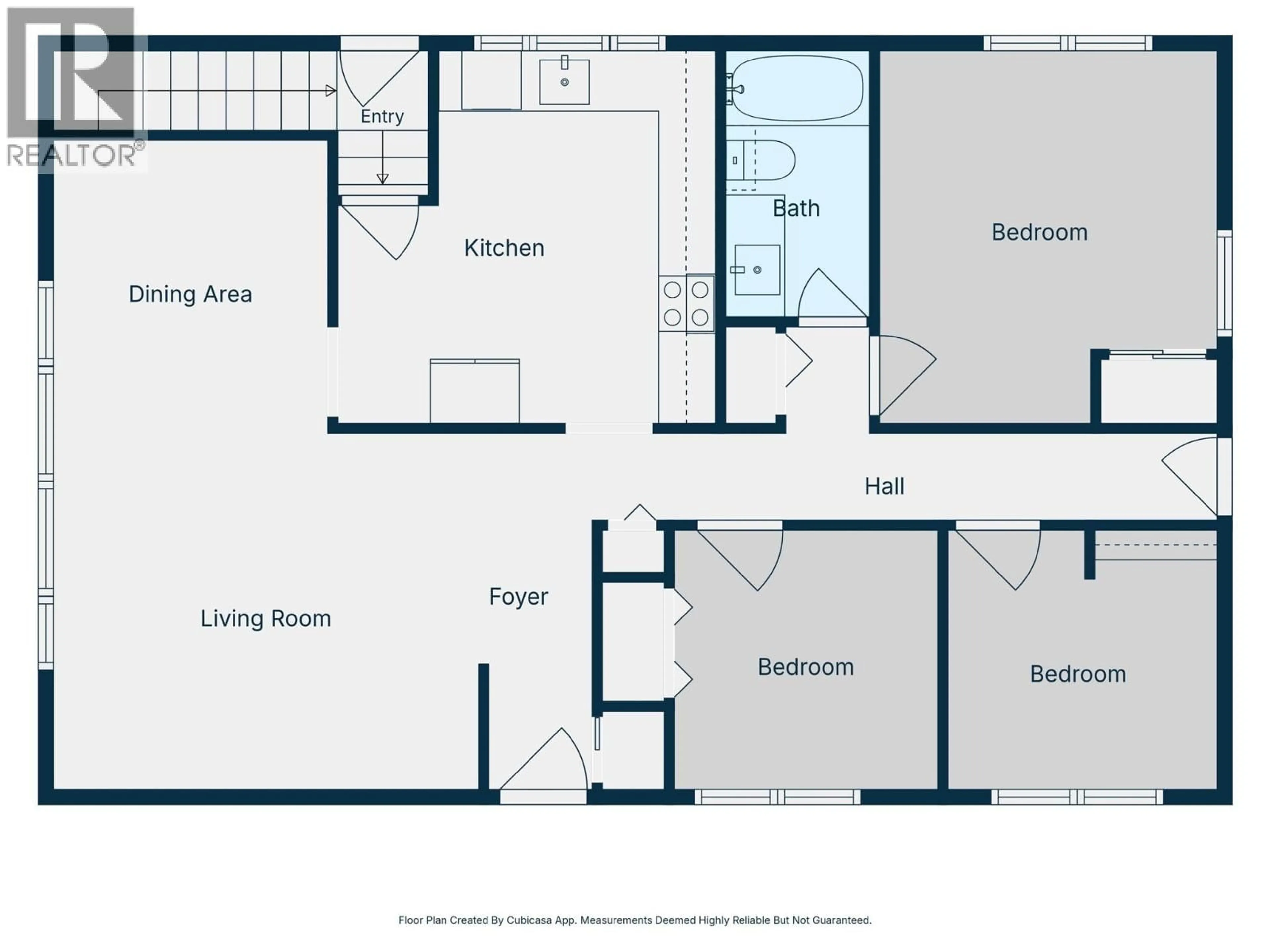 Floor plan for 4305 24 STREET, Vernon British Columbia V1T4N9