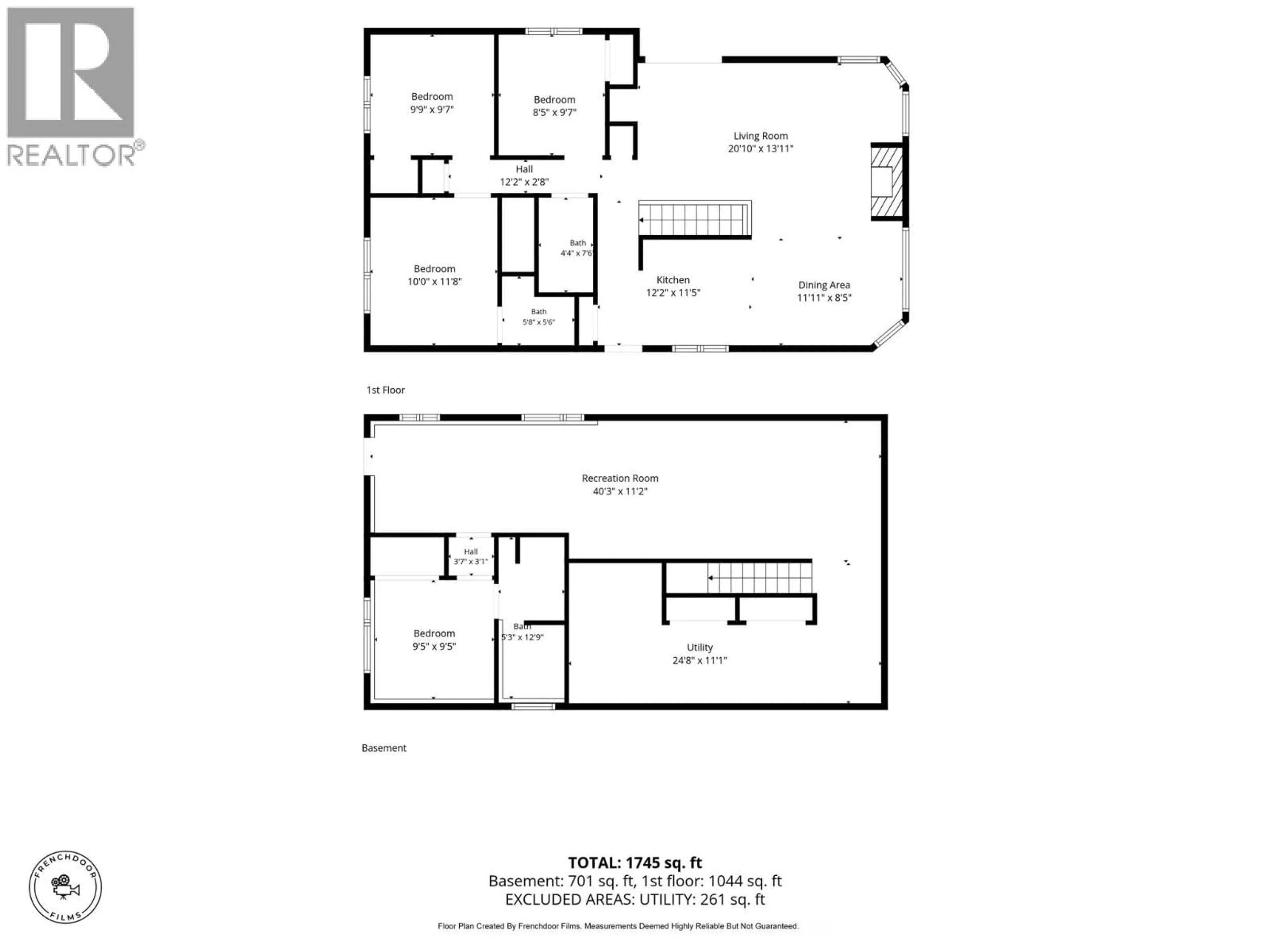 Floor plan for 1270 HEUSTIS DRIVE, Ashcroft British Columbia V0K1A0