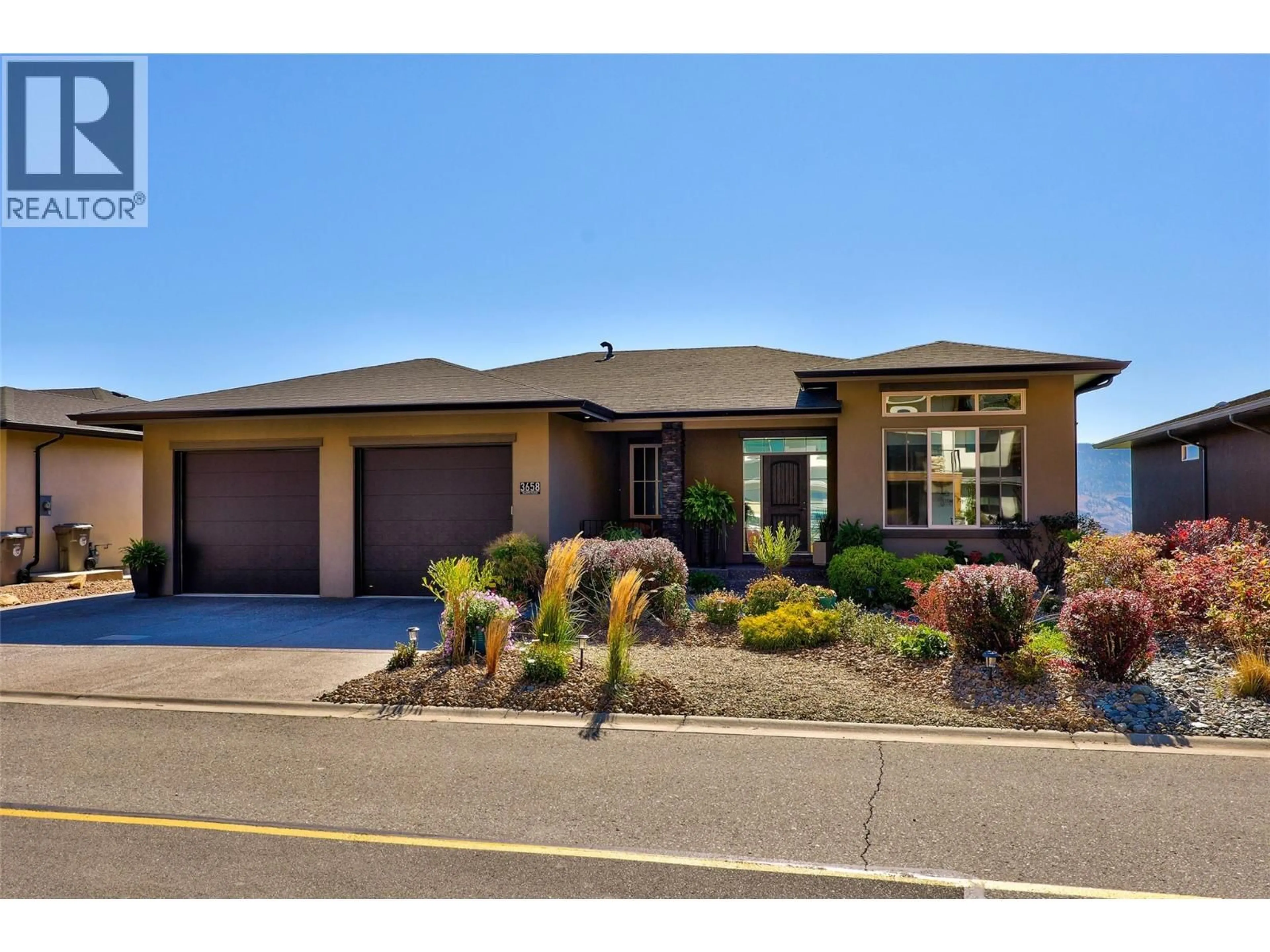 Home with brick exterior material, street for 3658 SILLARO PLACE, Kamloops British Columbia V2H0G9