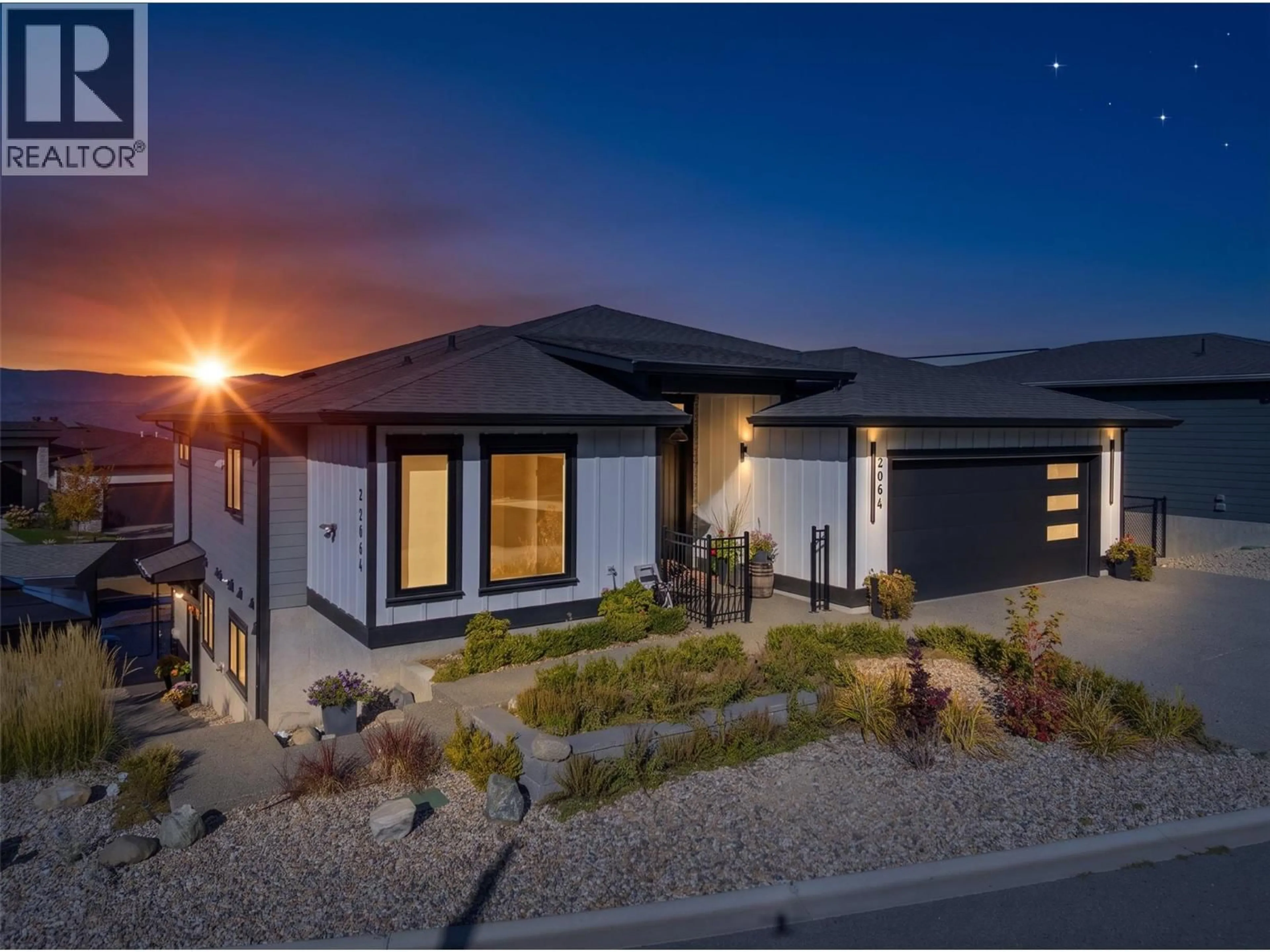 Home with vinyl exterior material, street for 2064 RYEGRASS ROAD, Kelowna British Columbia V1P0A2