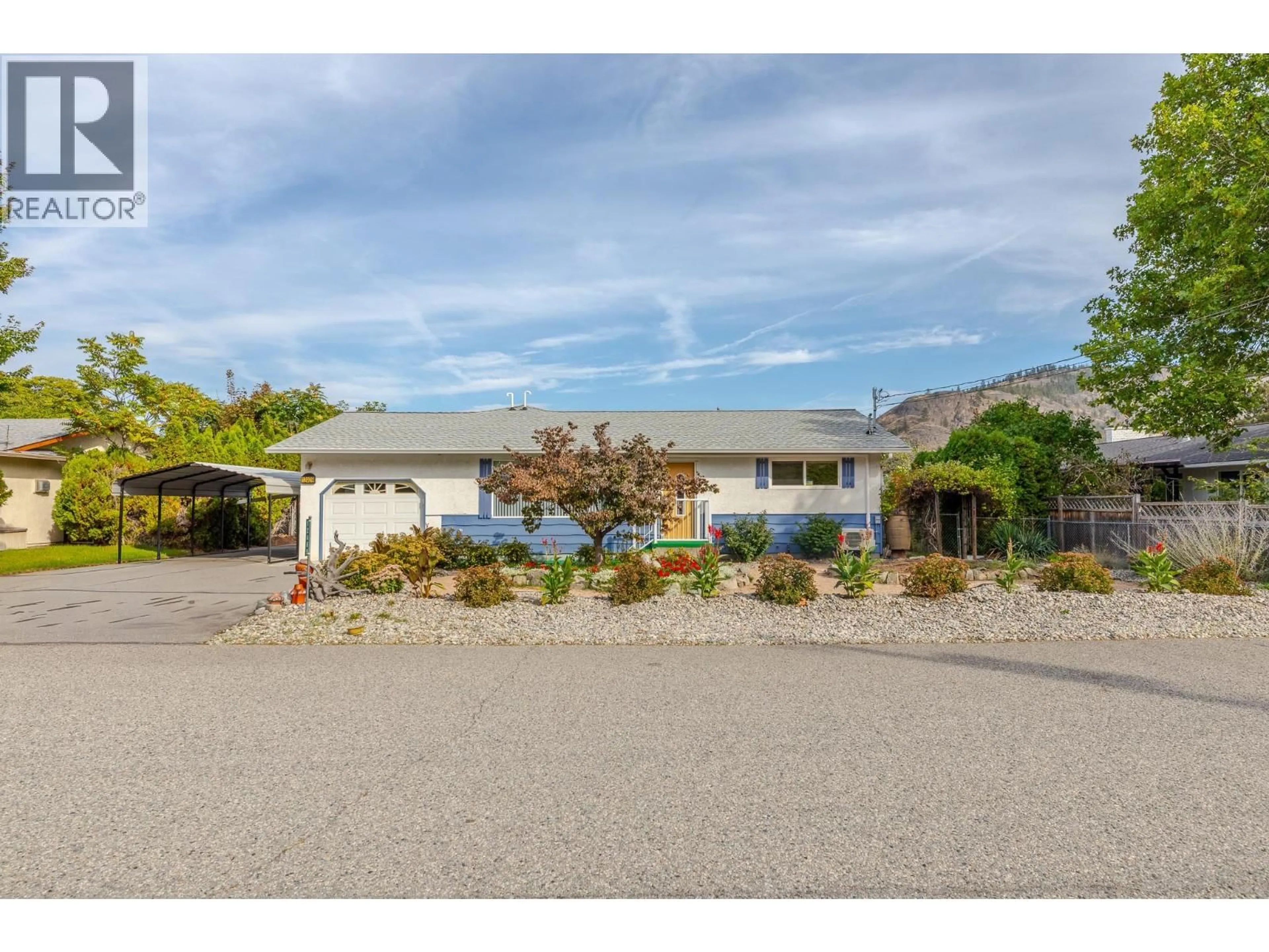 A pic from outside/outdoor area/front of a property/back of a property/a pic from drone, water/lake/river/ocean view for 12409 WRIGHT AVENUE, Summerland British Columbia V0H1Z0