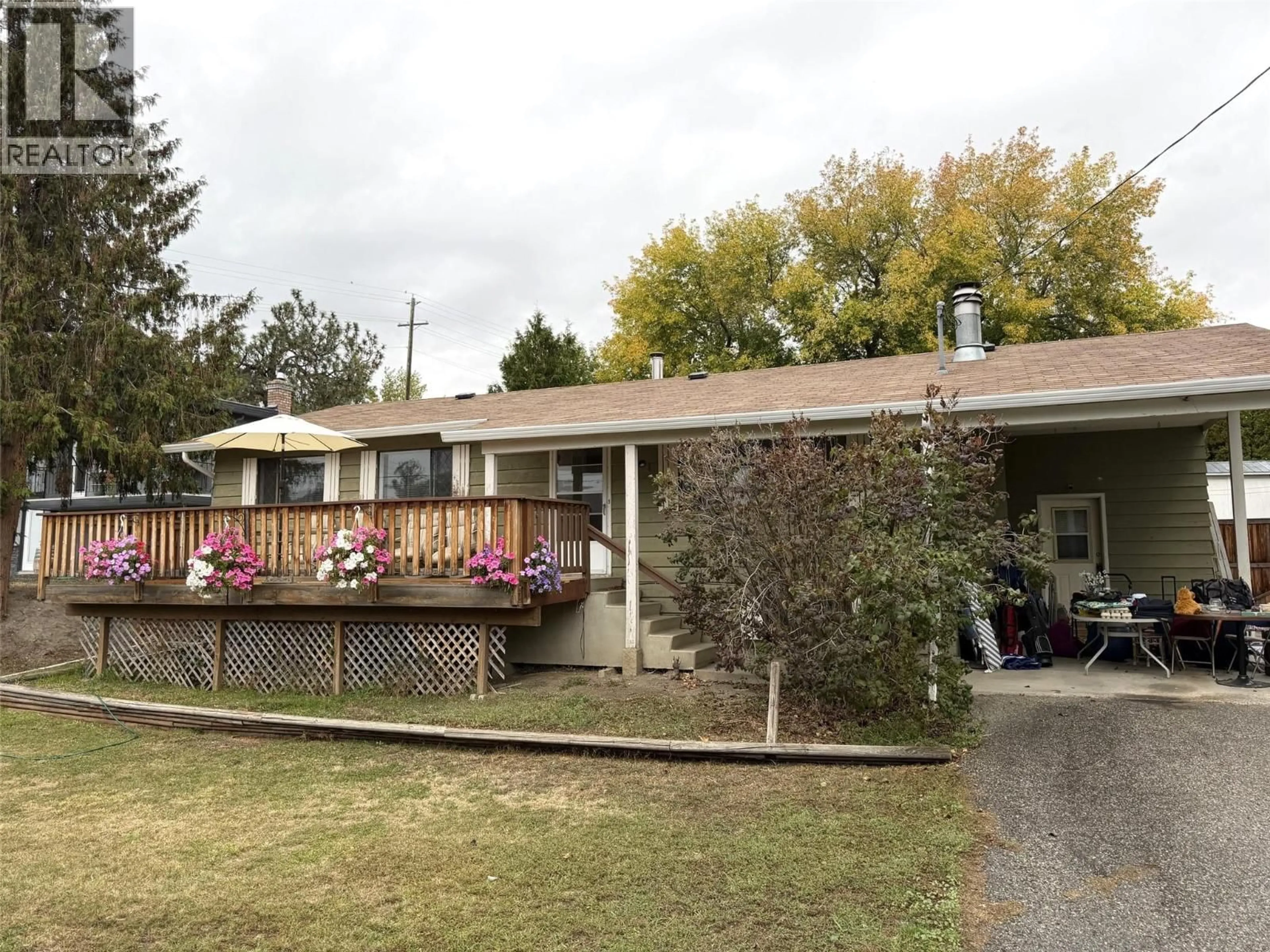 A pic from outside/outdoor area/front of a property/back of a property/a pic from drone, street for 2490 SMID ROAD, West Kelowna British Columbia V4T1P1