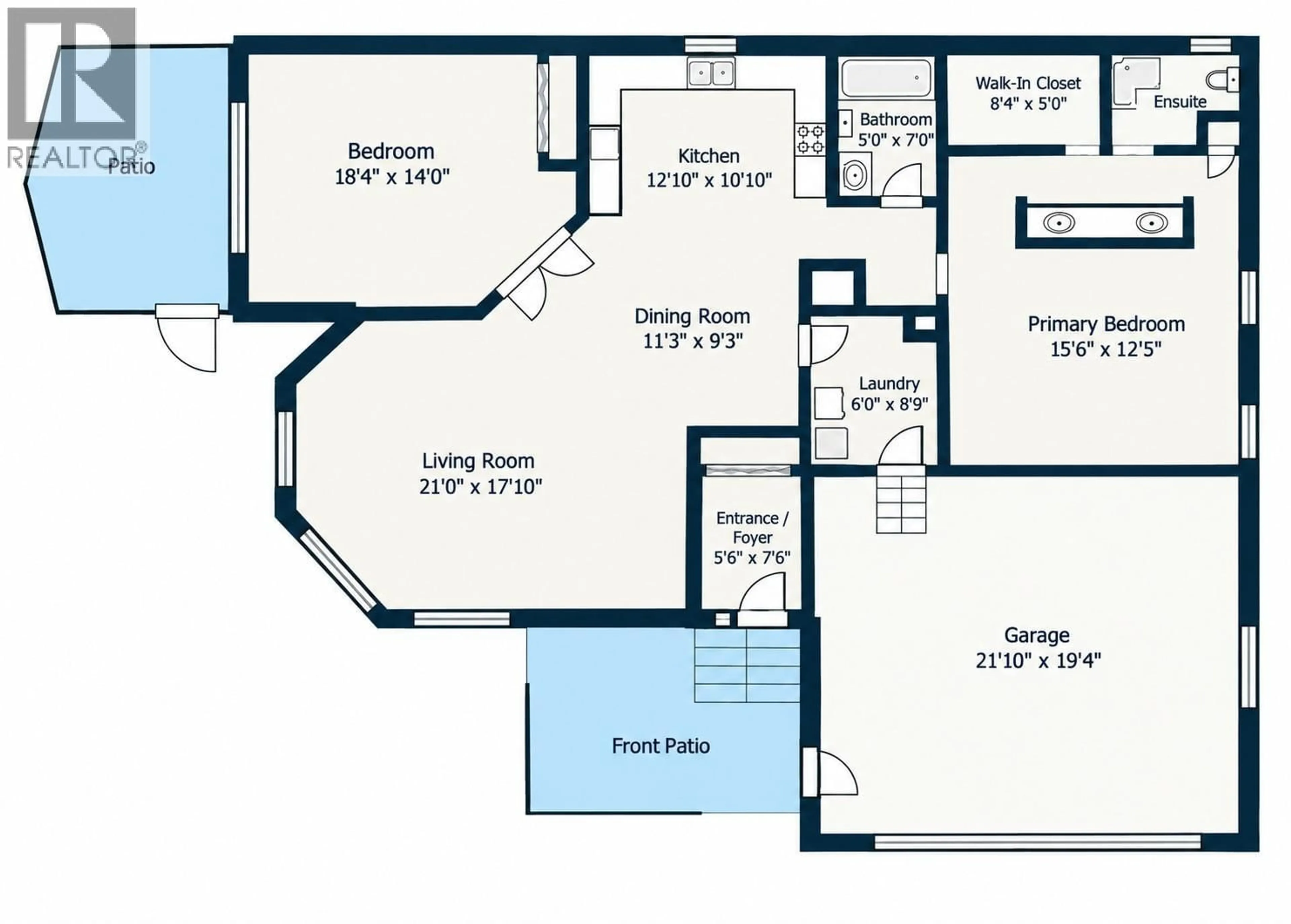 Floor plan for 440 RIDGE PLACE, Penticton British Columbia V2A8N7