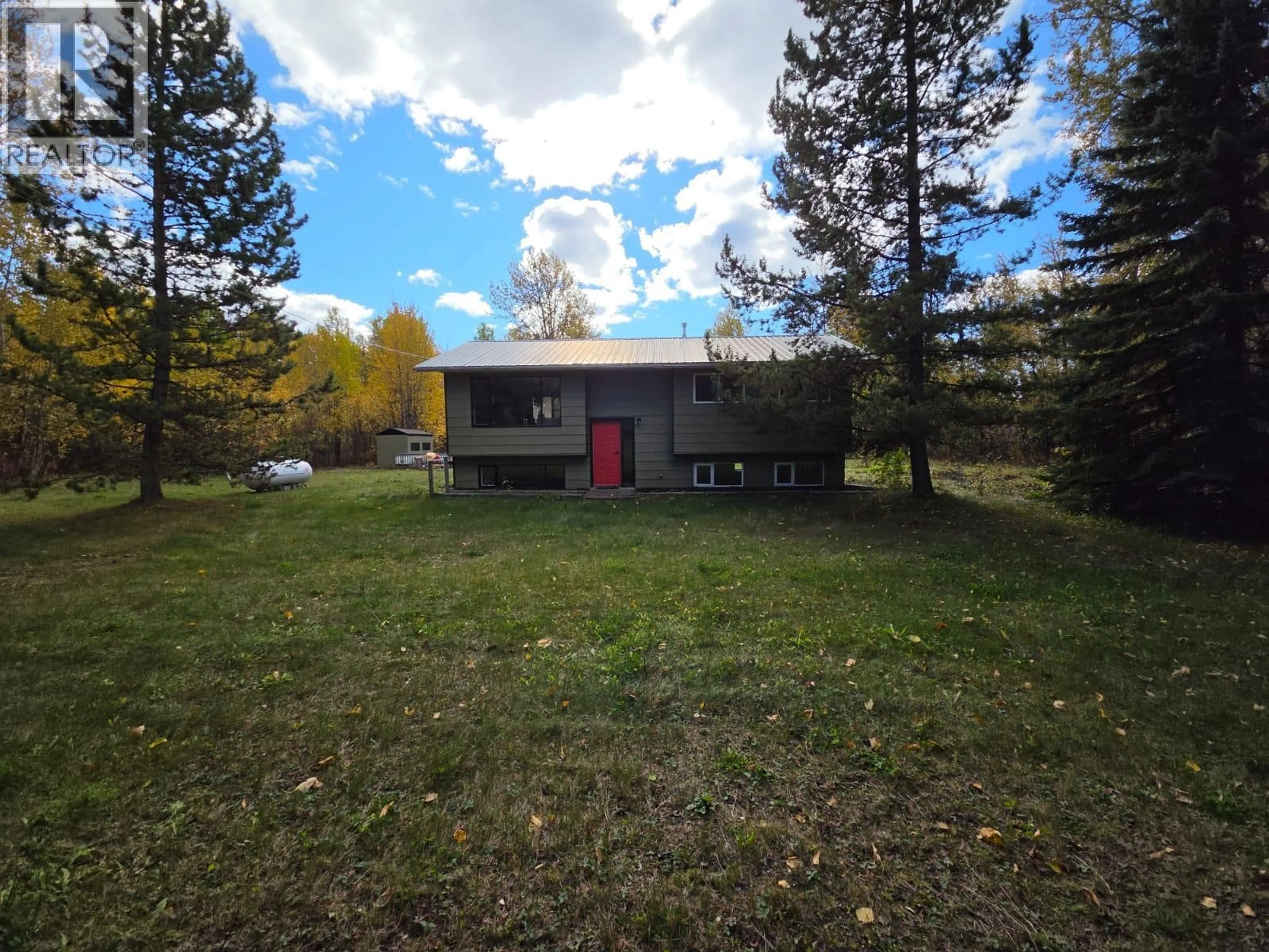 A pic from outside/outdoor area/front of a property/back of a property/a pic from drone, unknown for 6082 CENTENNIAL ROAD WEST, Moberly Lake British Columbia V0C1X0