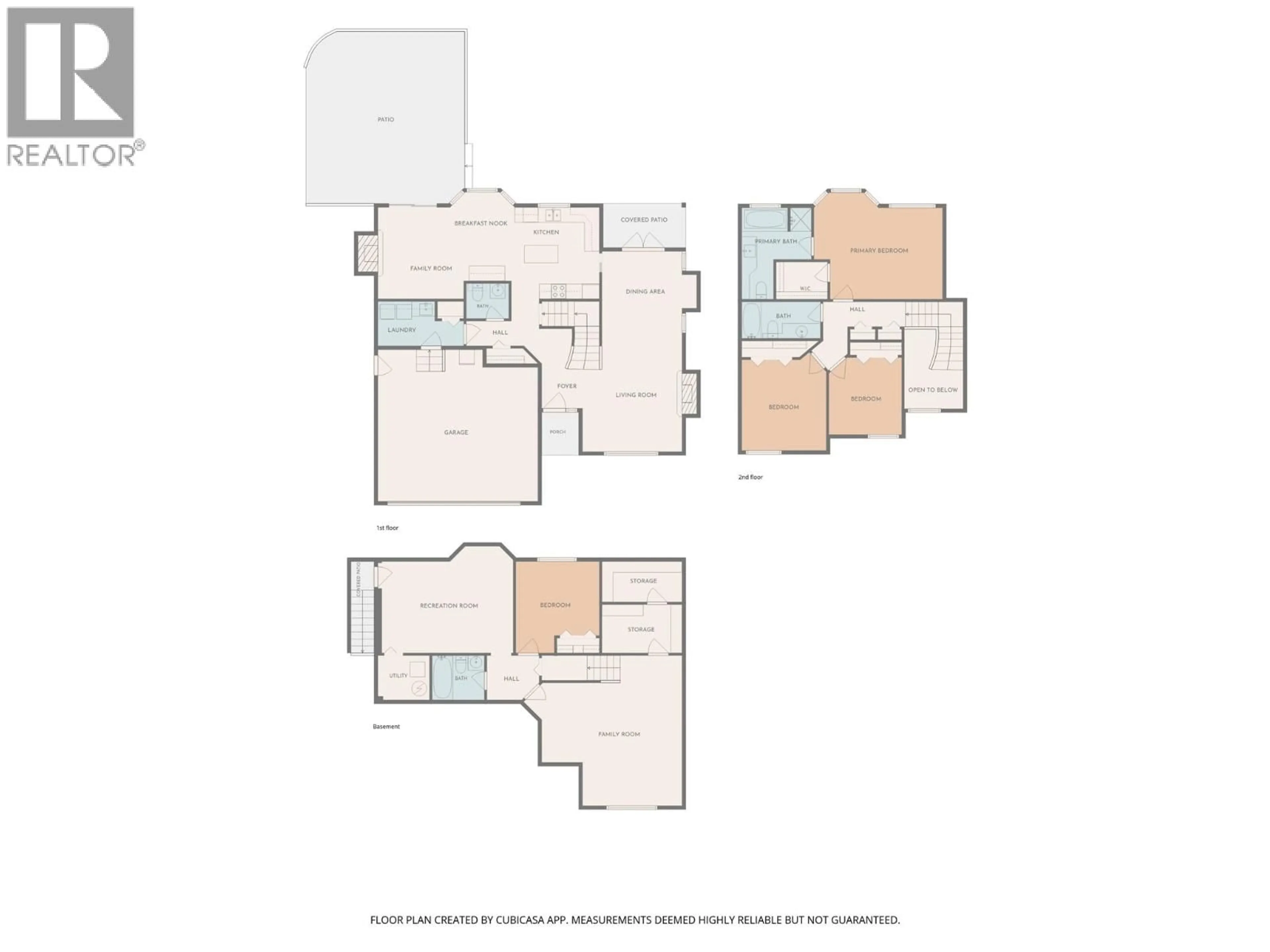 Floor plan for 101 COPPERTREE COURT, Kamloops British Columbia V2E2N4