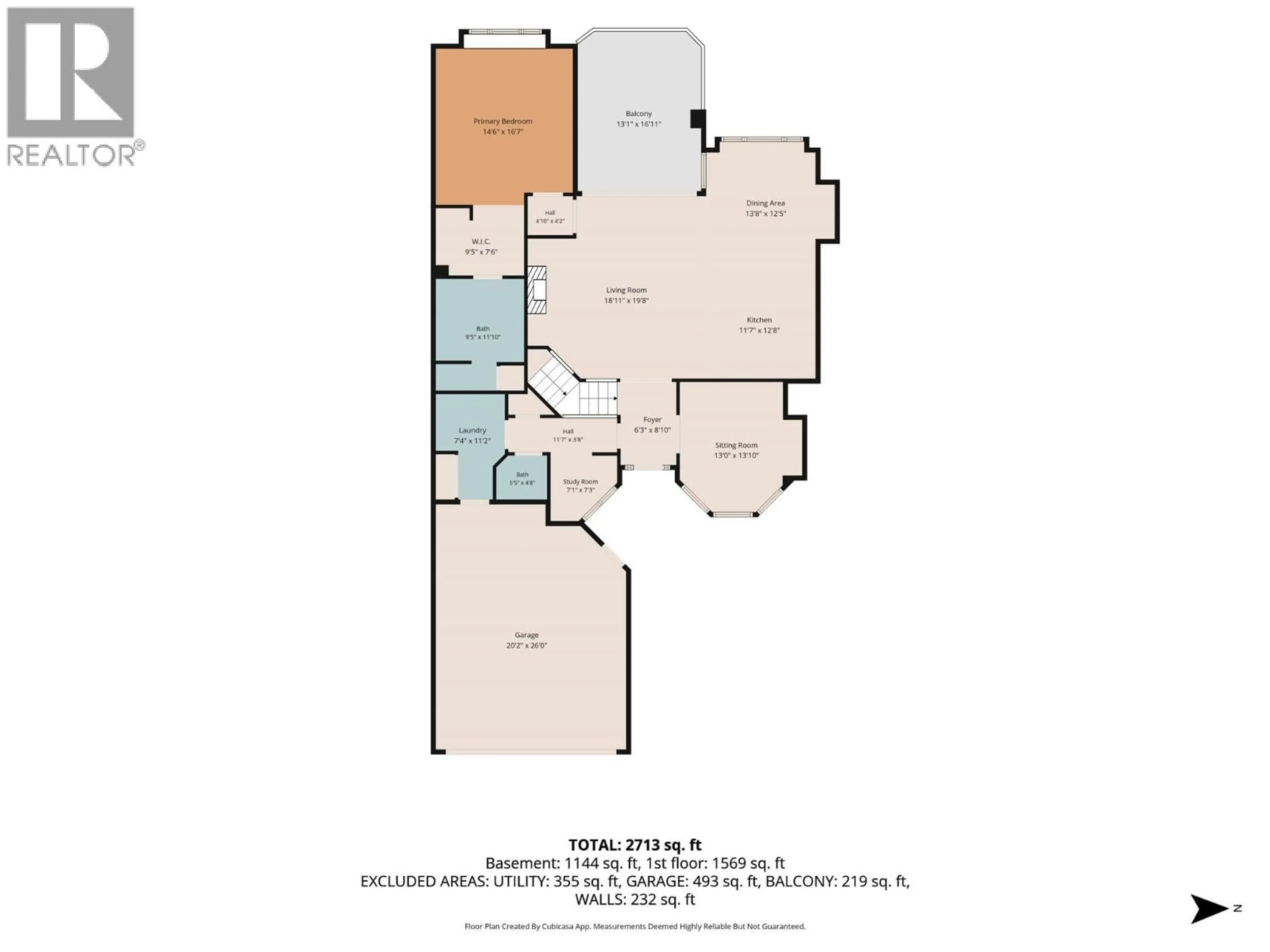 Floor plan for 16 - 4100 GALLAGHERS PARKLAND DRIVE, Kelowna British Columbia V1W3Z8
