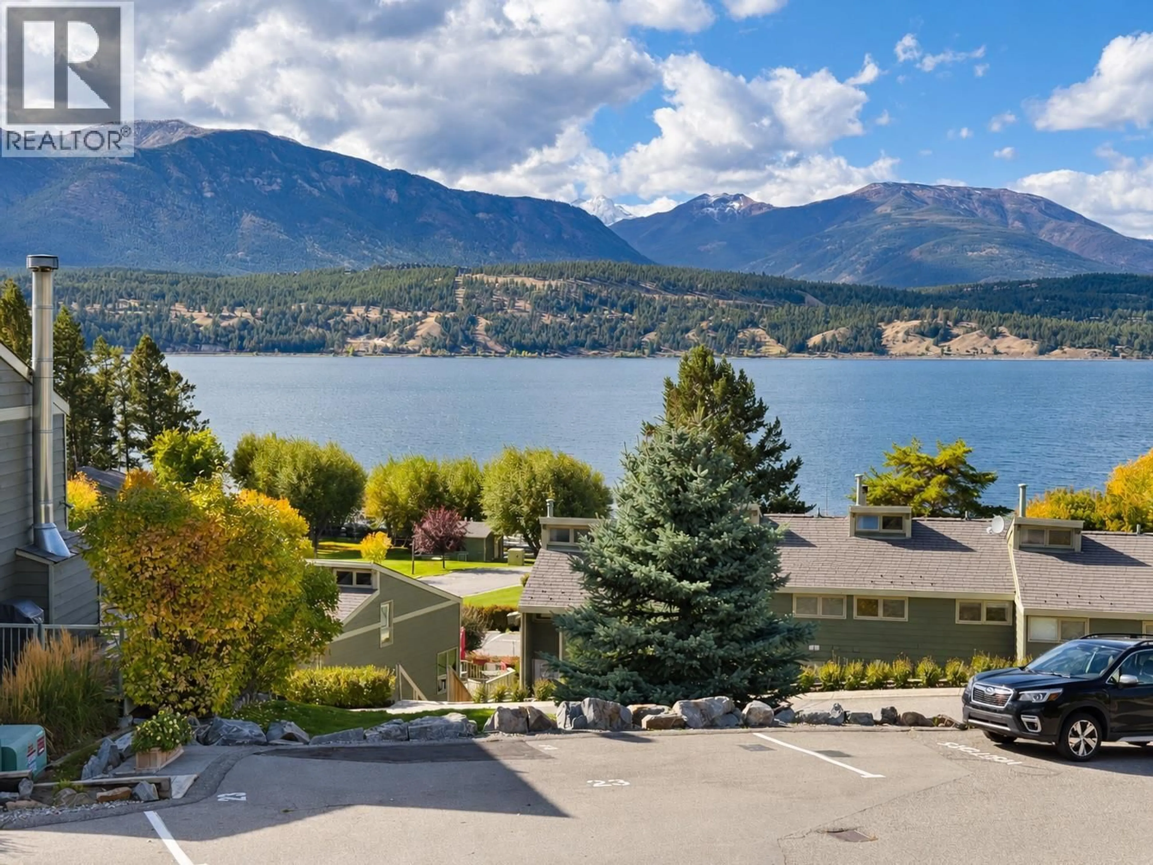 A pic from outside/outdoor area/front of a property/back of a property/a pic from drone, water/lake/river/ocean view for 1385 TERRAVISTA ROAD, Windermere British Columbia V0B2L0