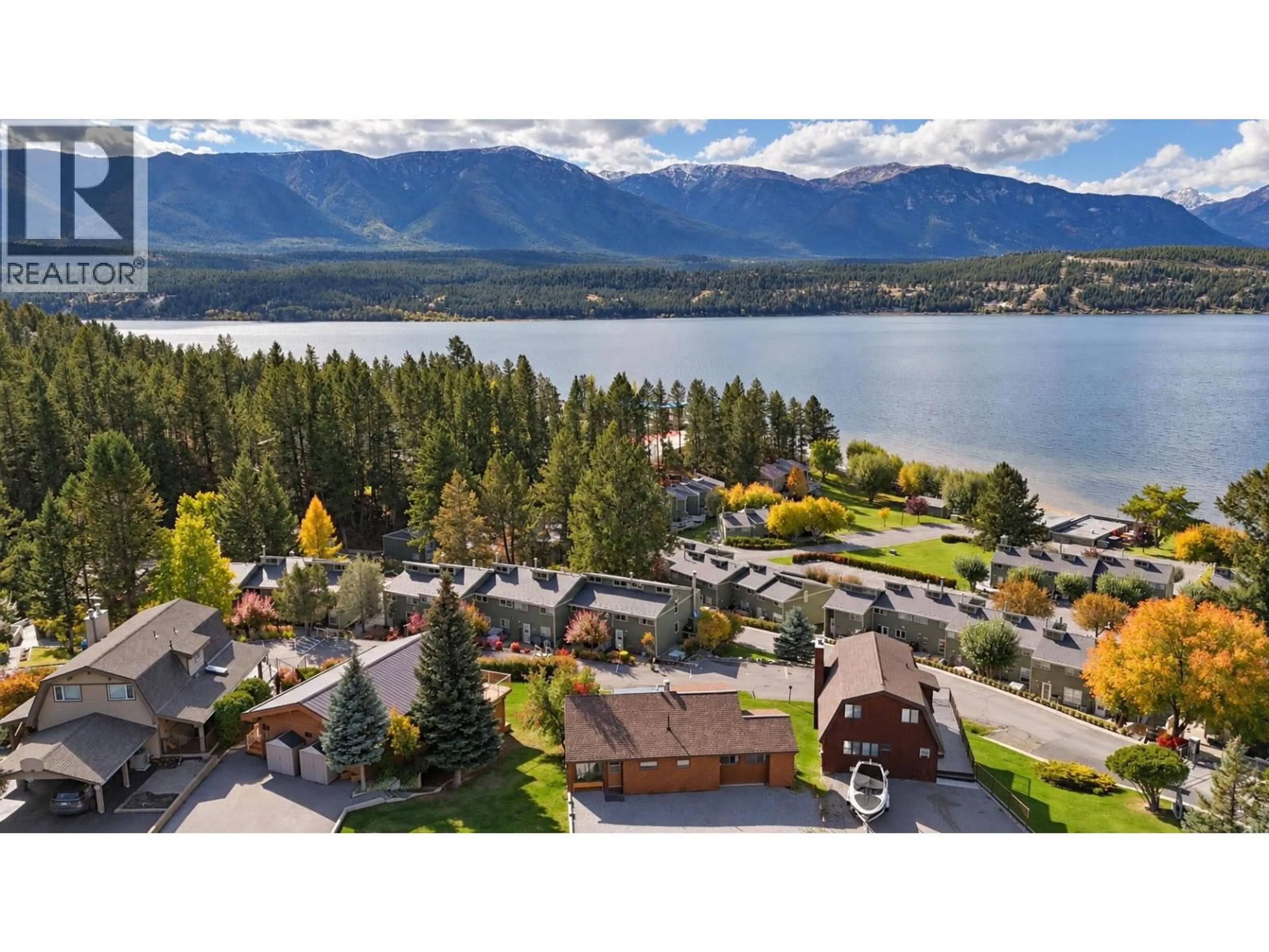 A pic from outside/outdoor area/front of a property/back of a property/a pic from drone, water/lake/river/ocean view for 1385 TERRAVISTA ROAD, Windermere British Columbia V0B2L0