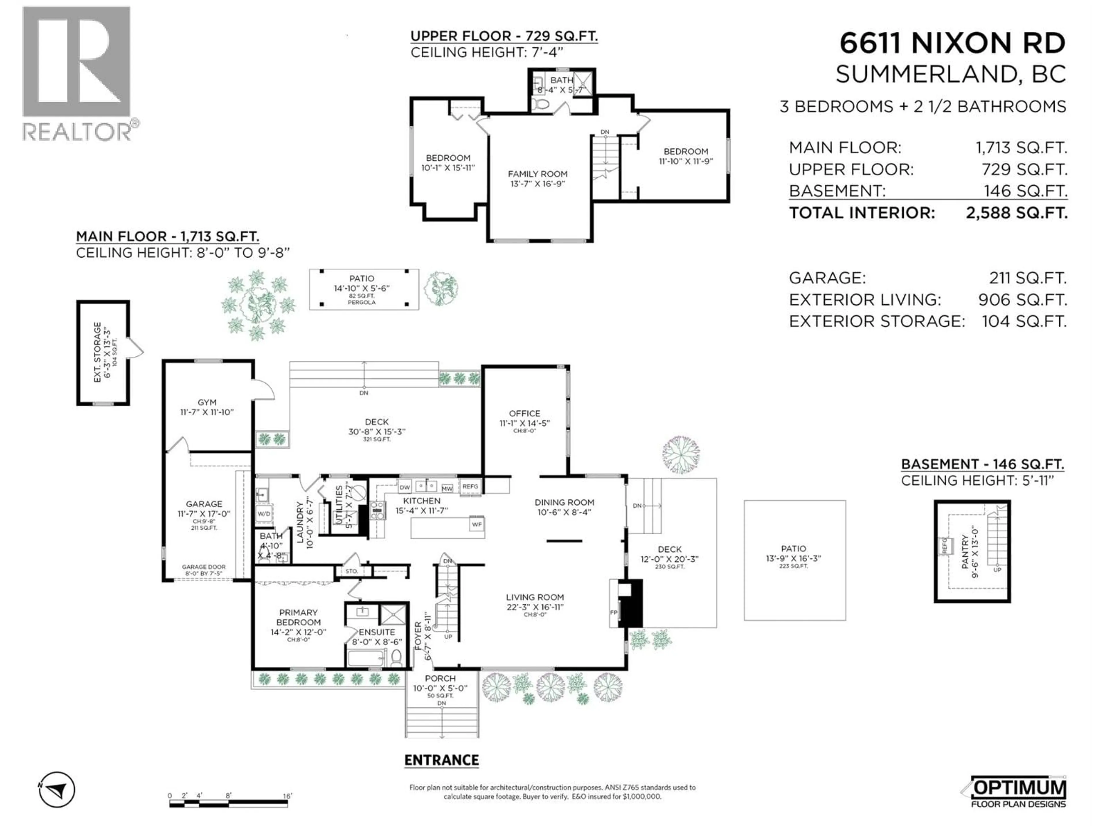 Floor plan for 6611 NIXON ROAD, Summerland British Columbia V0H1Z9
