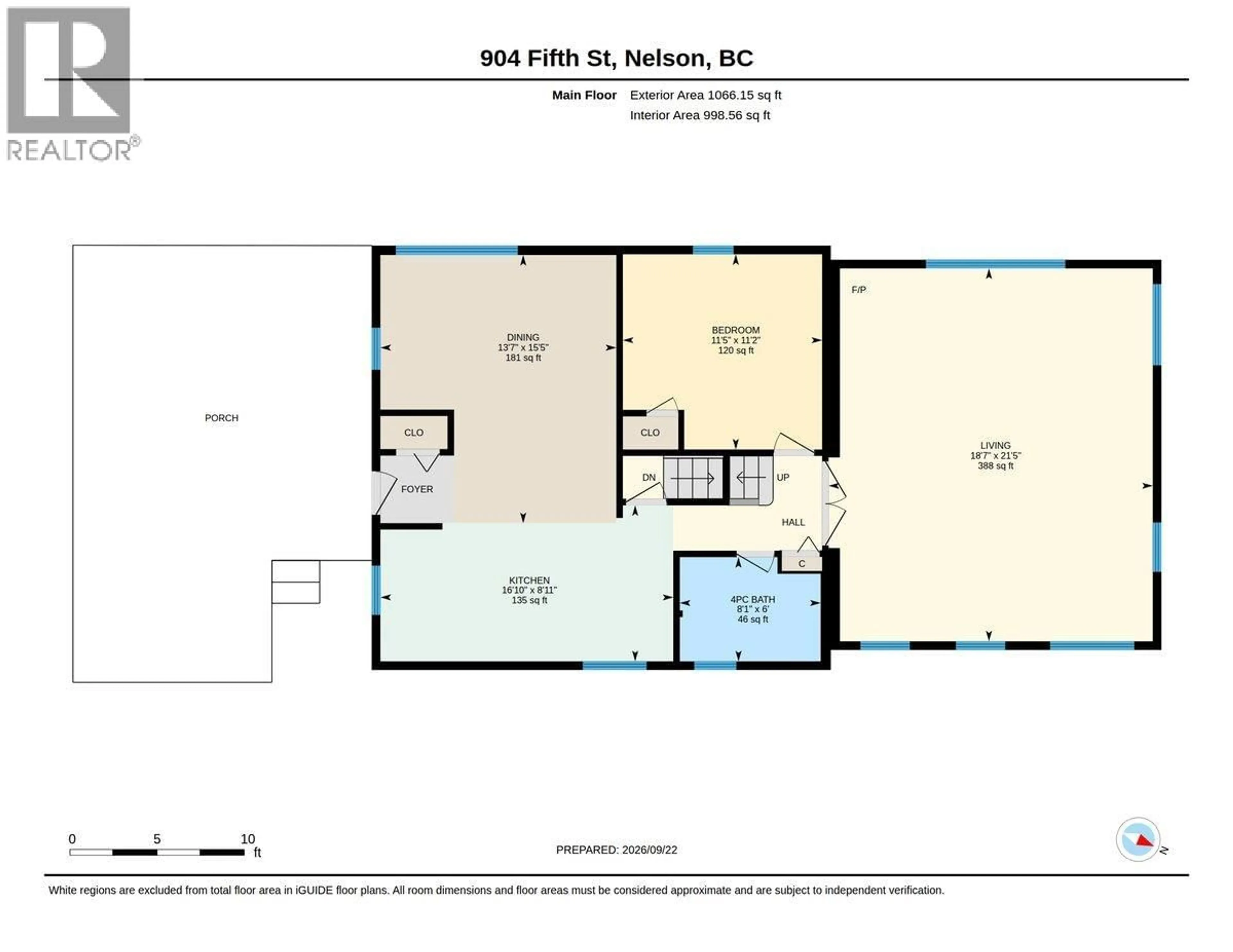 Floor plan for 904 5TH STREET, Nelson British Columbia V1L2X8