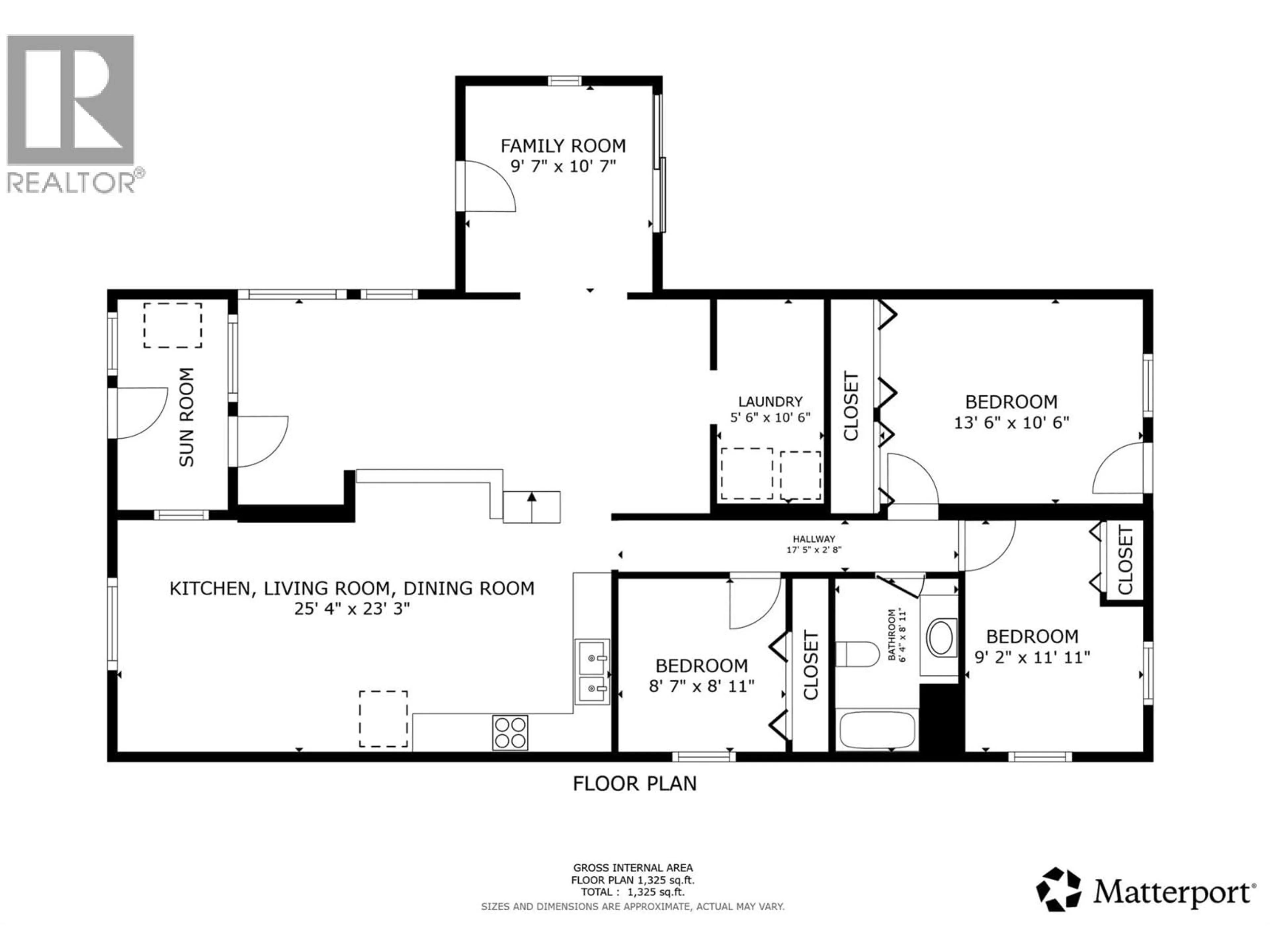 Floor plan for 1021 GARDEN ROAD, South Slocan British Columbia V0G2G1