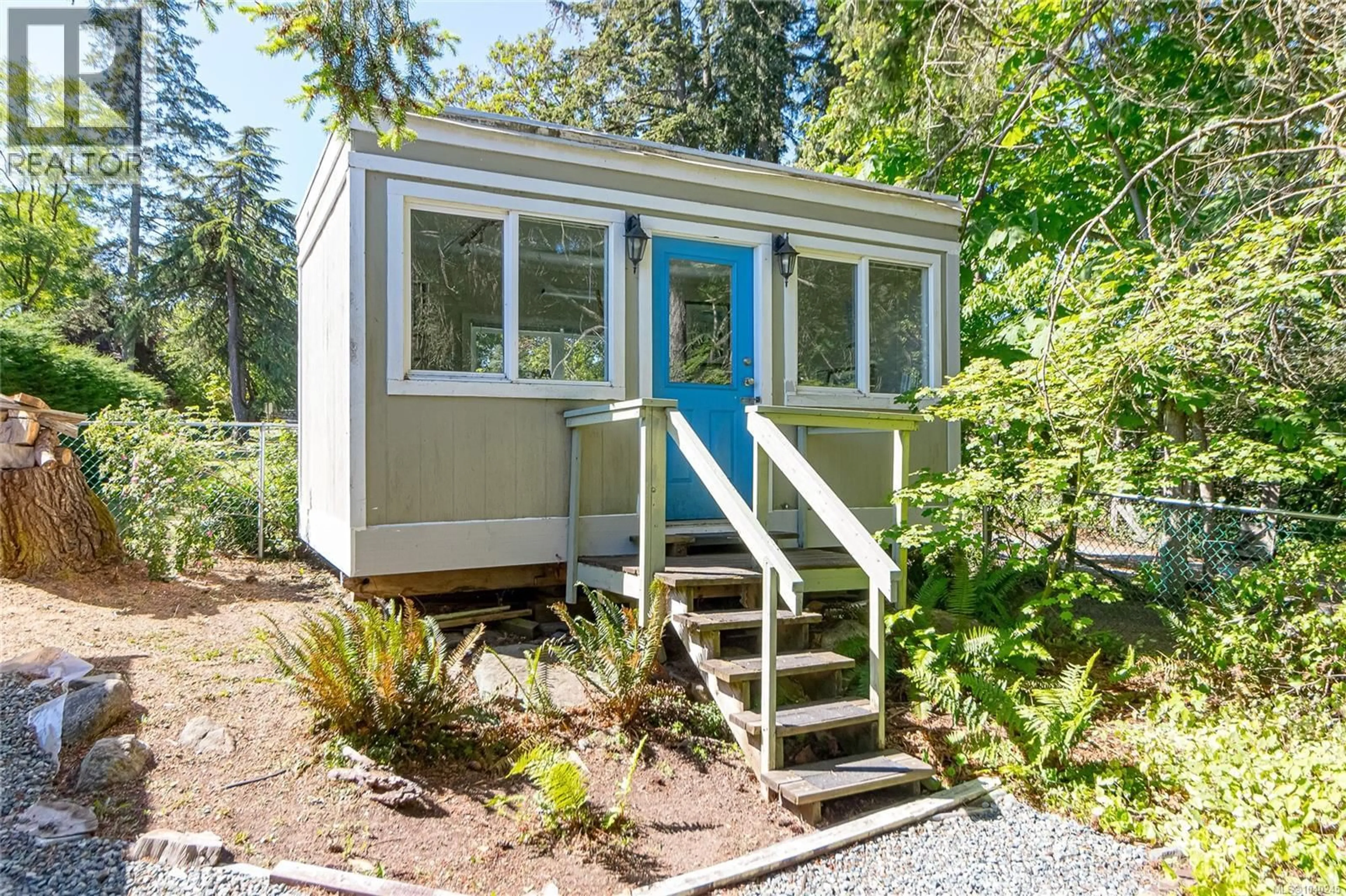Home with vinyl exterior material, street for 21 - 1265 CHERRY POINT ROAD, Cowichan Bay British Columbia V0R1N2