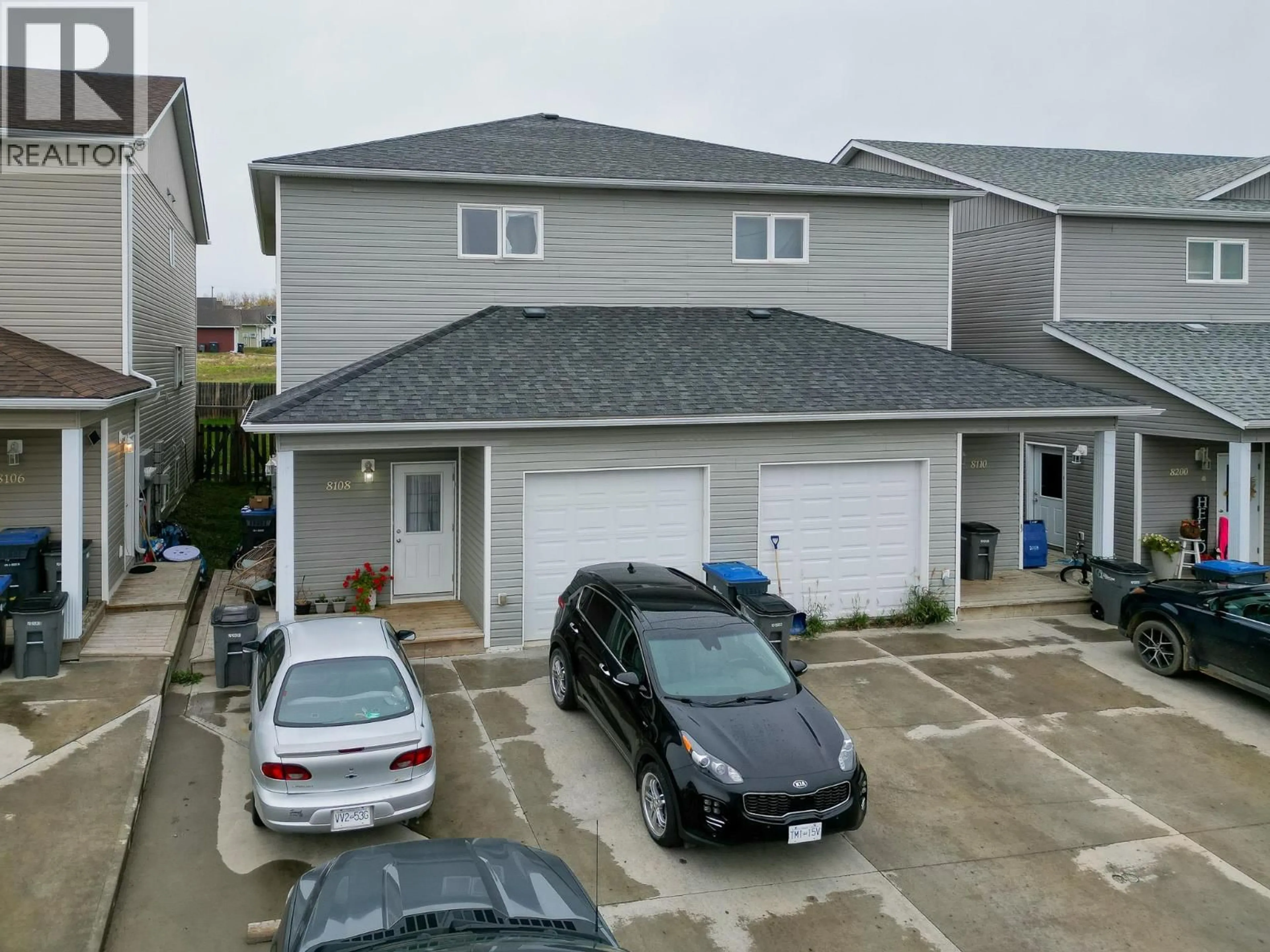 A pic from outside/outdoor area/front of a property/back of a property/a pic from drone, street for 8108 18 STREET, Dawson Creek British Columbia V1G0G4