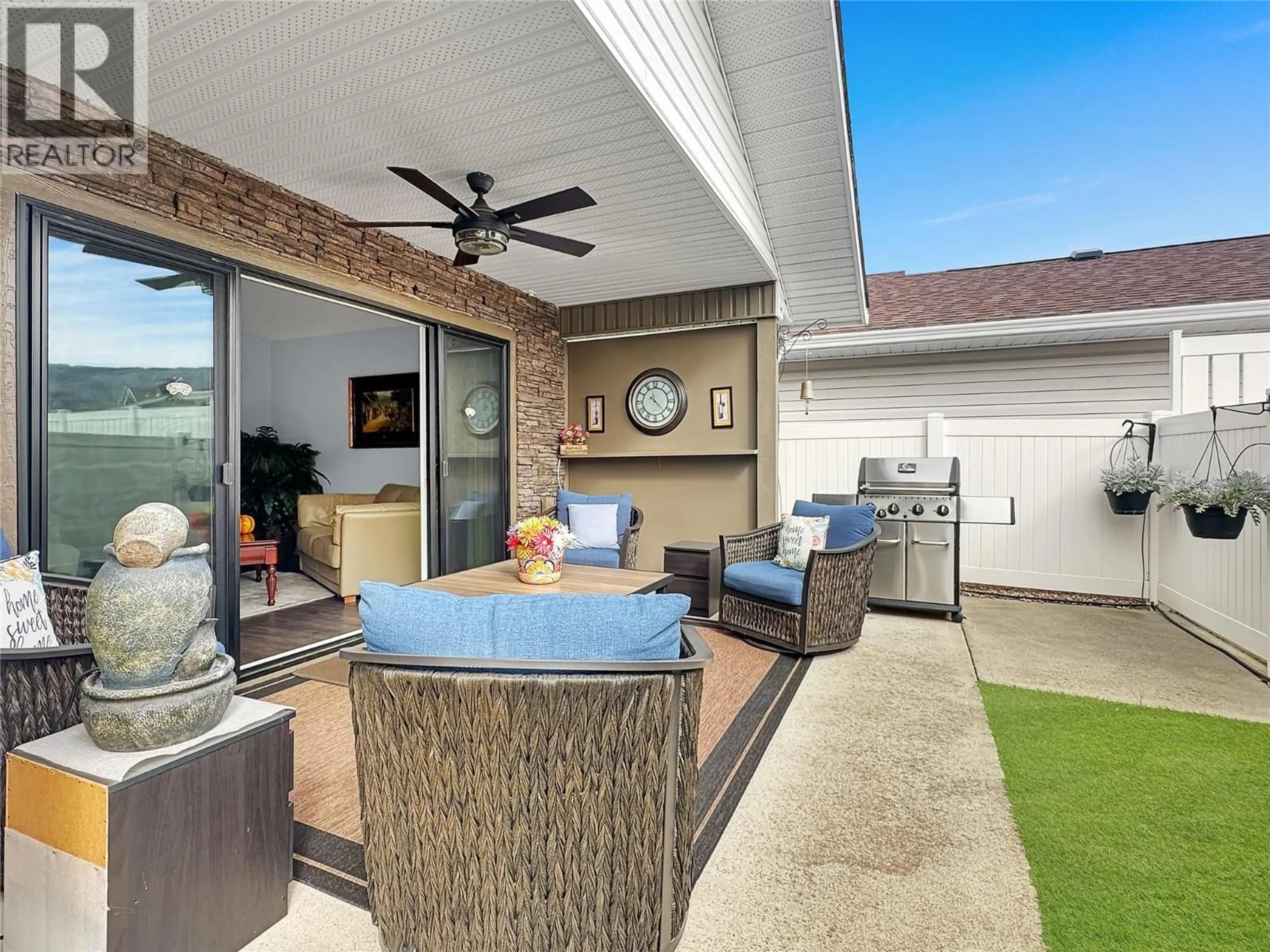 Patio, street for 40 - 6526 TUCELNUIT DRIVE, Oliver British Columbia V0H1T3