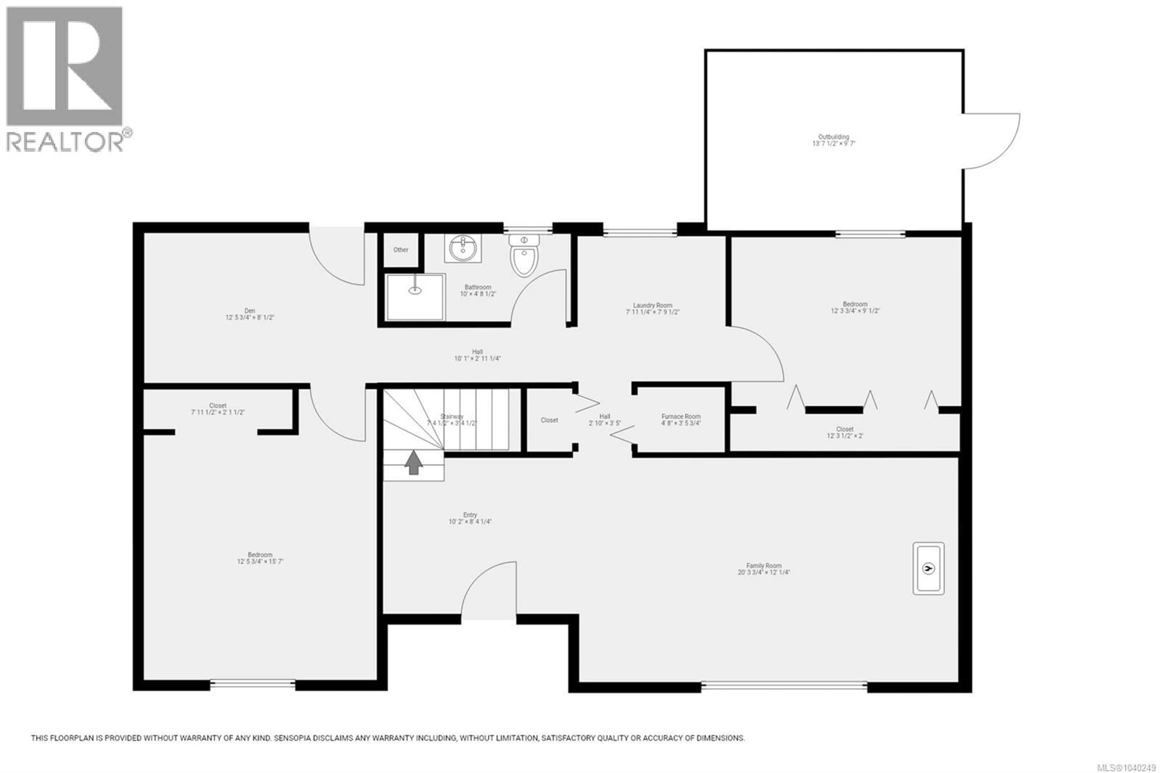Floor plan for 4040 YORK ROAD, Campbell River British Columbia V9H1B3
